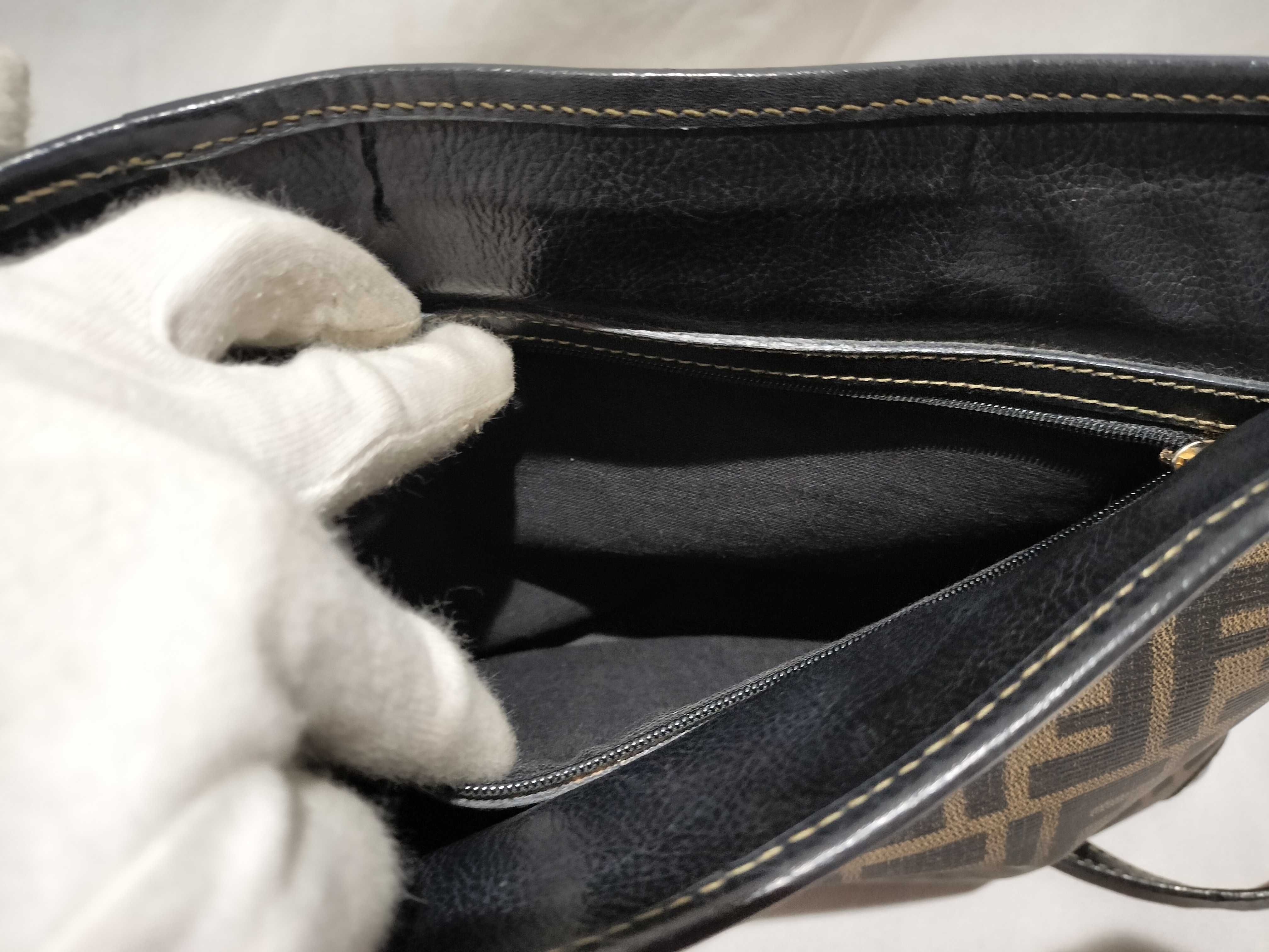 【水曜終了】(10709_0124)FENDI ズッカ柄 ショルダーバッグ ショルダーバッグ