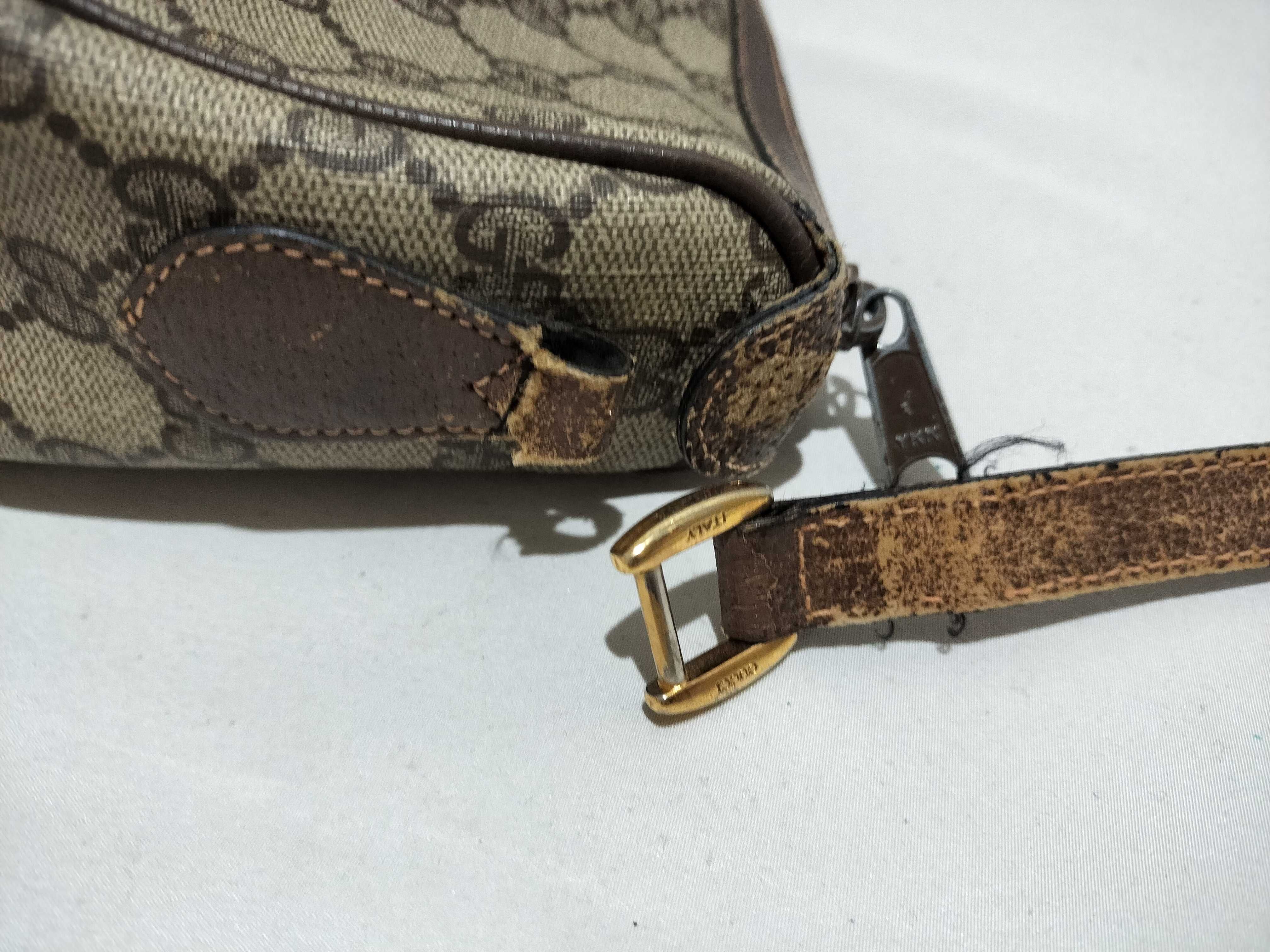 【水曜終了】(10709_0051)GUCCI GGスプリーム 89 02 032 シェリー ショルダー切れ ショルダーバッグ