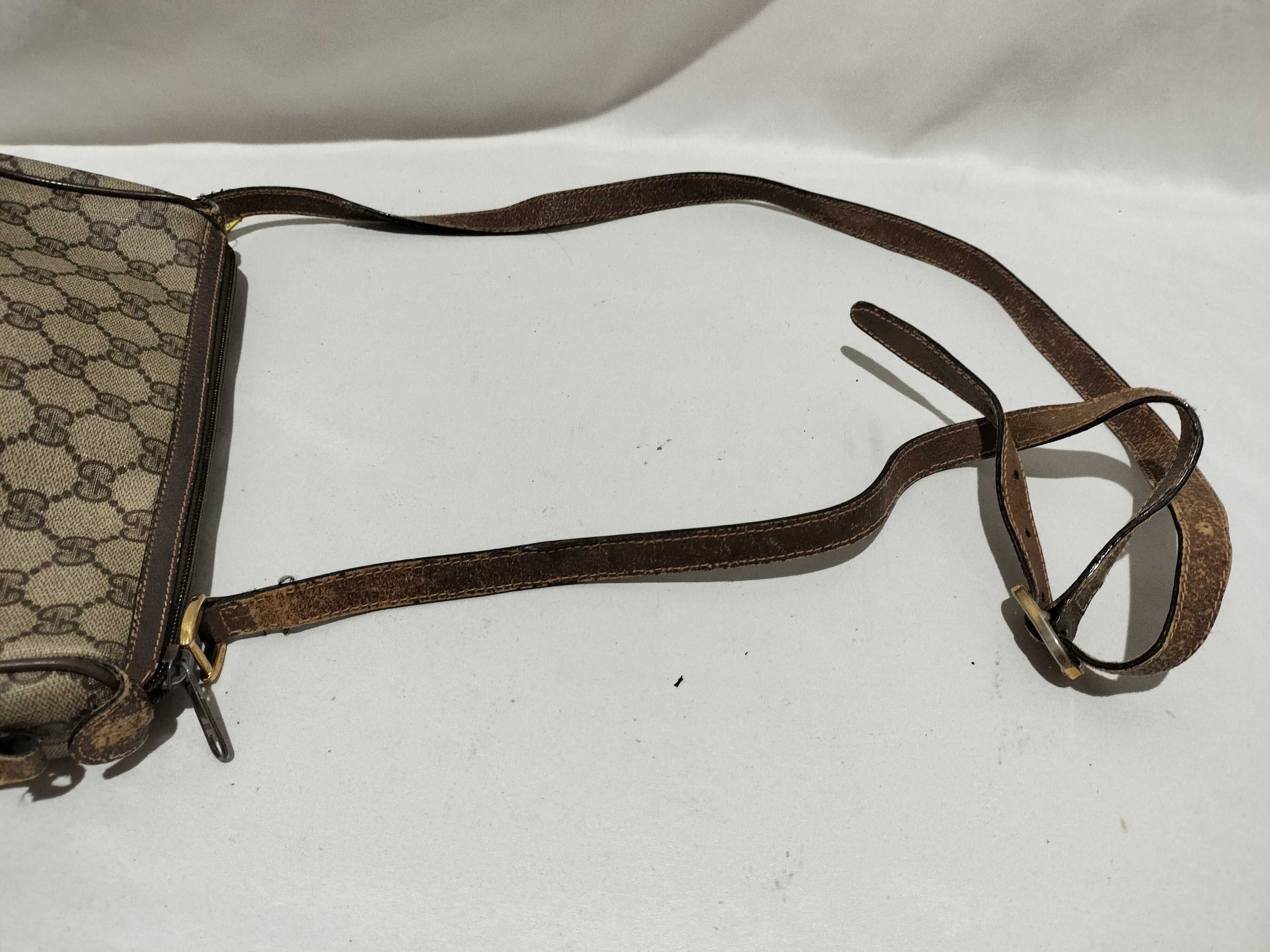 【水曜終了】(10709_0051)GUCCI GGスプリーム 89 02 032 シェリー ショルダー切れ ショルダーバッグ