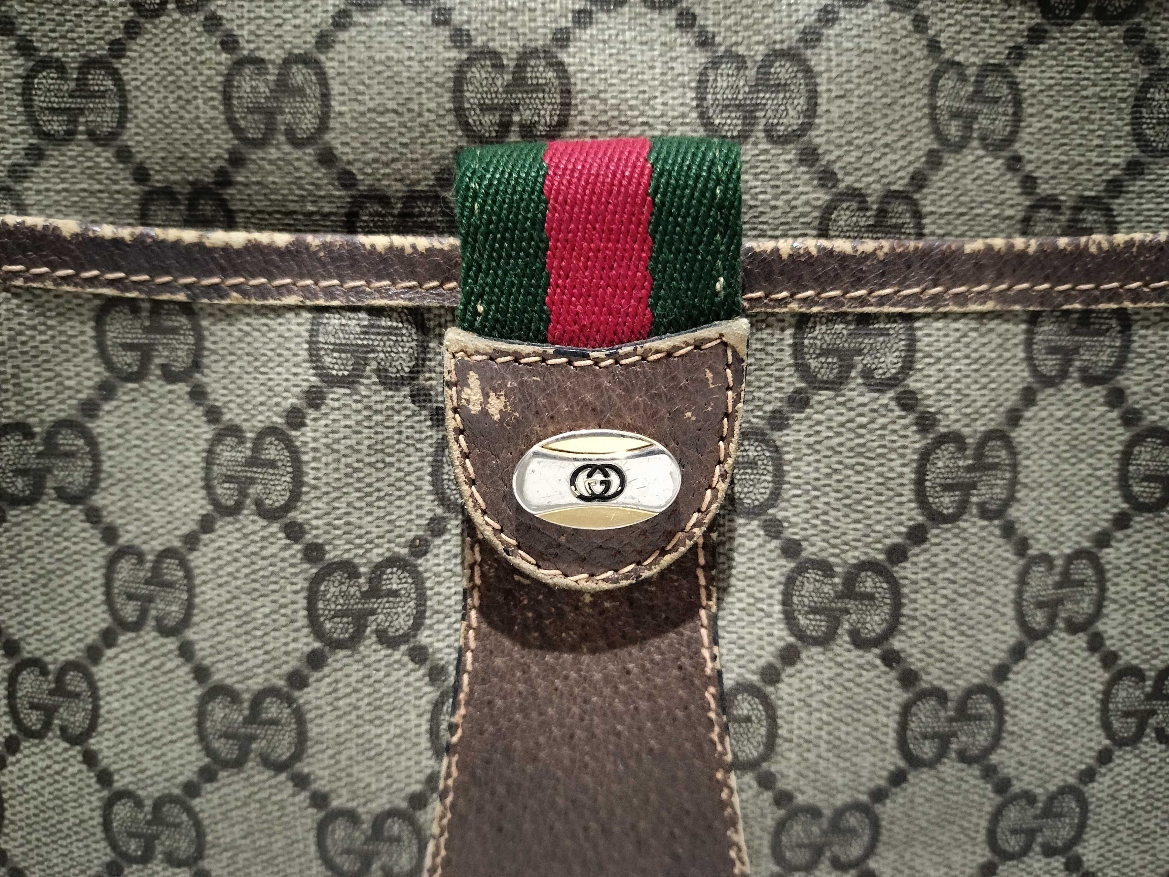 【水曜終了】(10709_0051)GUCCI GGスプリーム 89 02 032 シェリー ショルダー切れ ショルダーバッグ