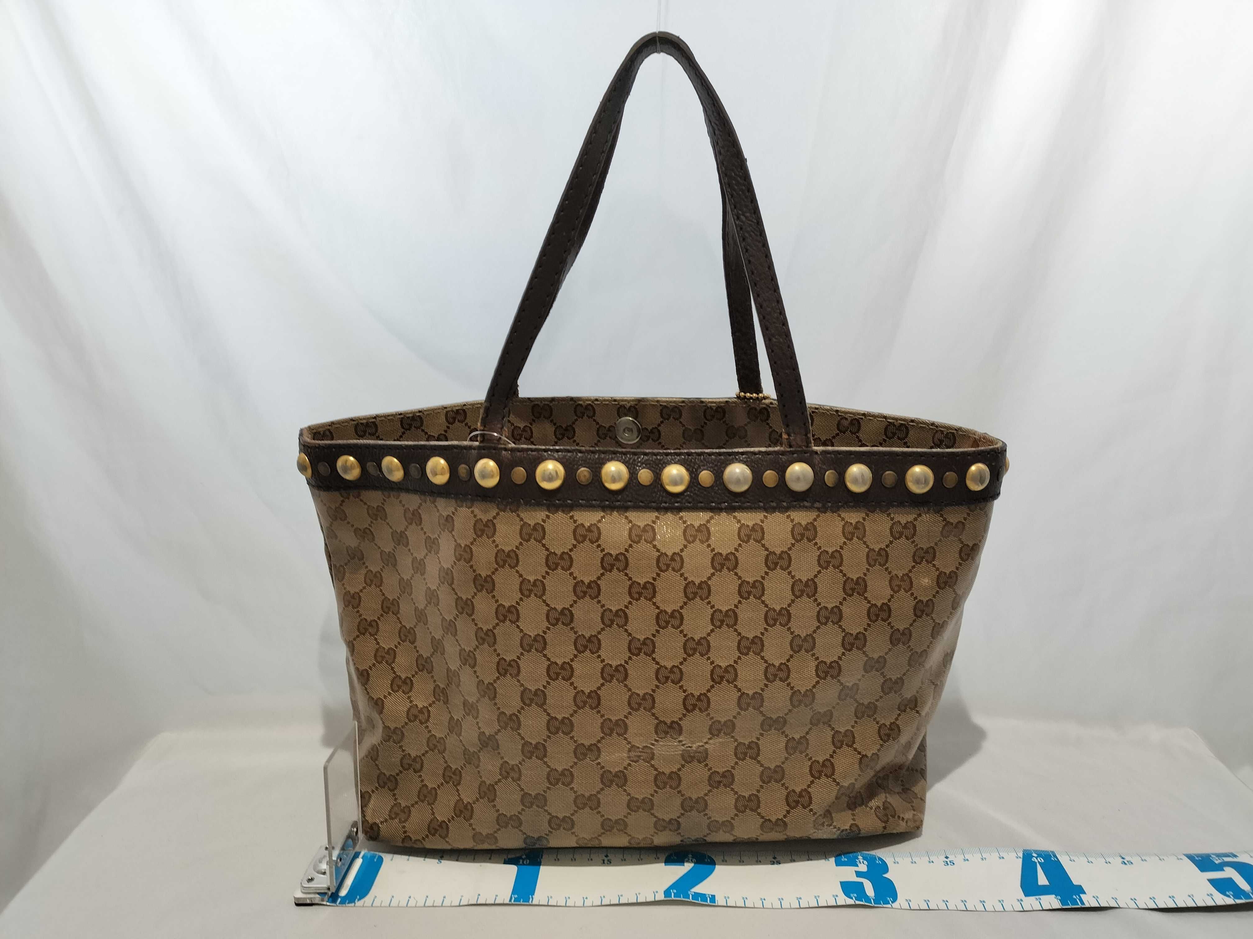 【水曜終了】(10709_0052)GUCCI GGクリスタル/207291/チャーム付き ハンドバッグ ハンドバッグ