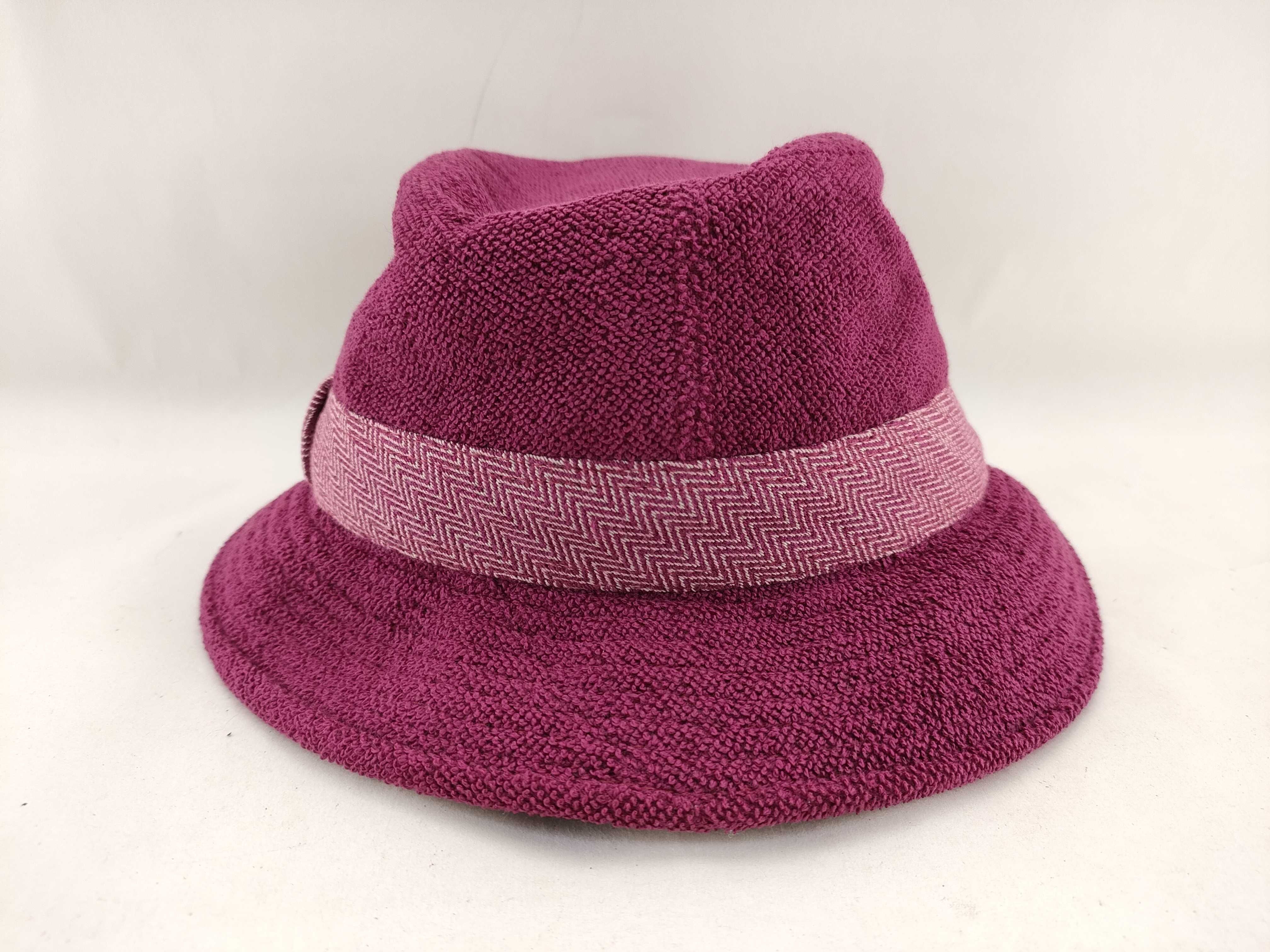 【水曜終了】(10695_0042)HERMES ハット帽 ピンク その他小物