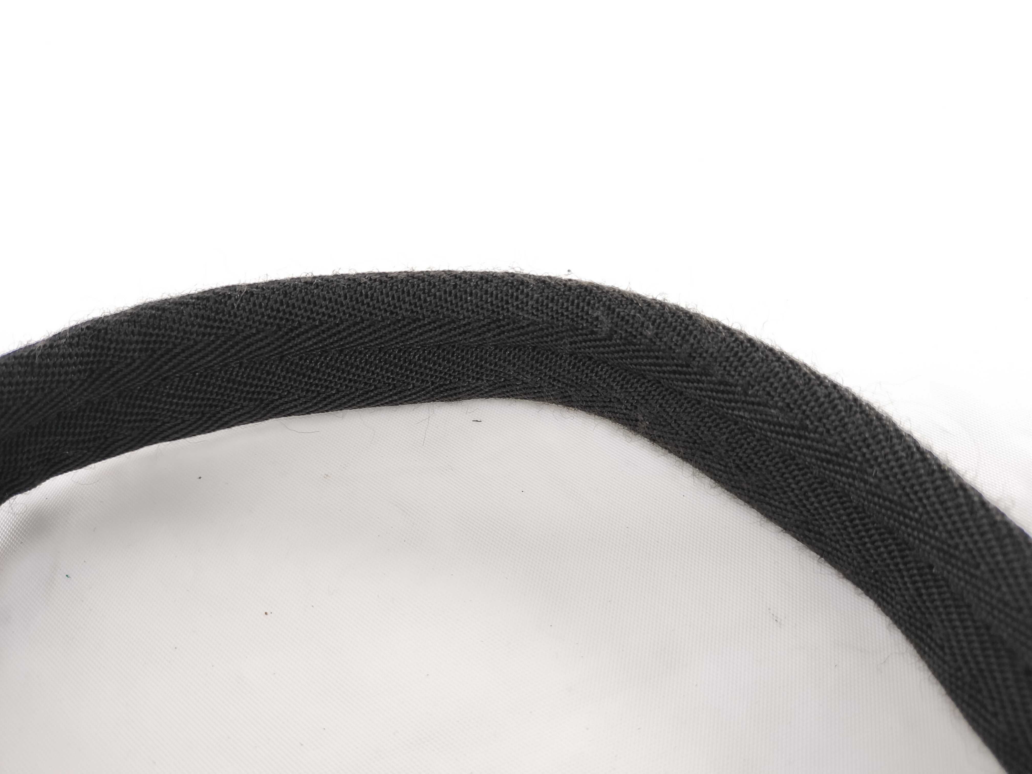 【水曜終了】(10709_0094)PRADA ナイロン ハーフムーン アクセサリーポーチ 保管ニオイ有 ブラック ショルダーバッグ