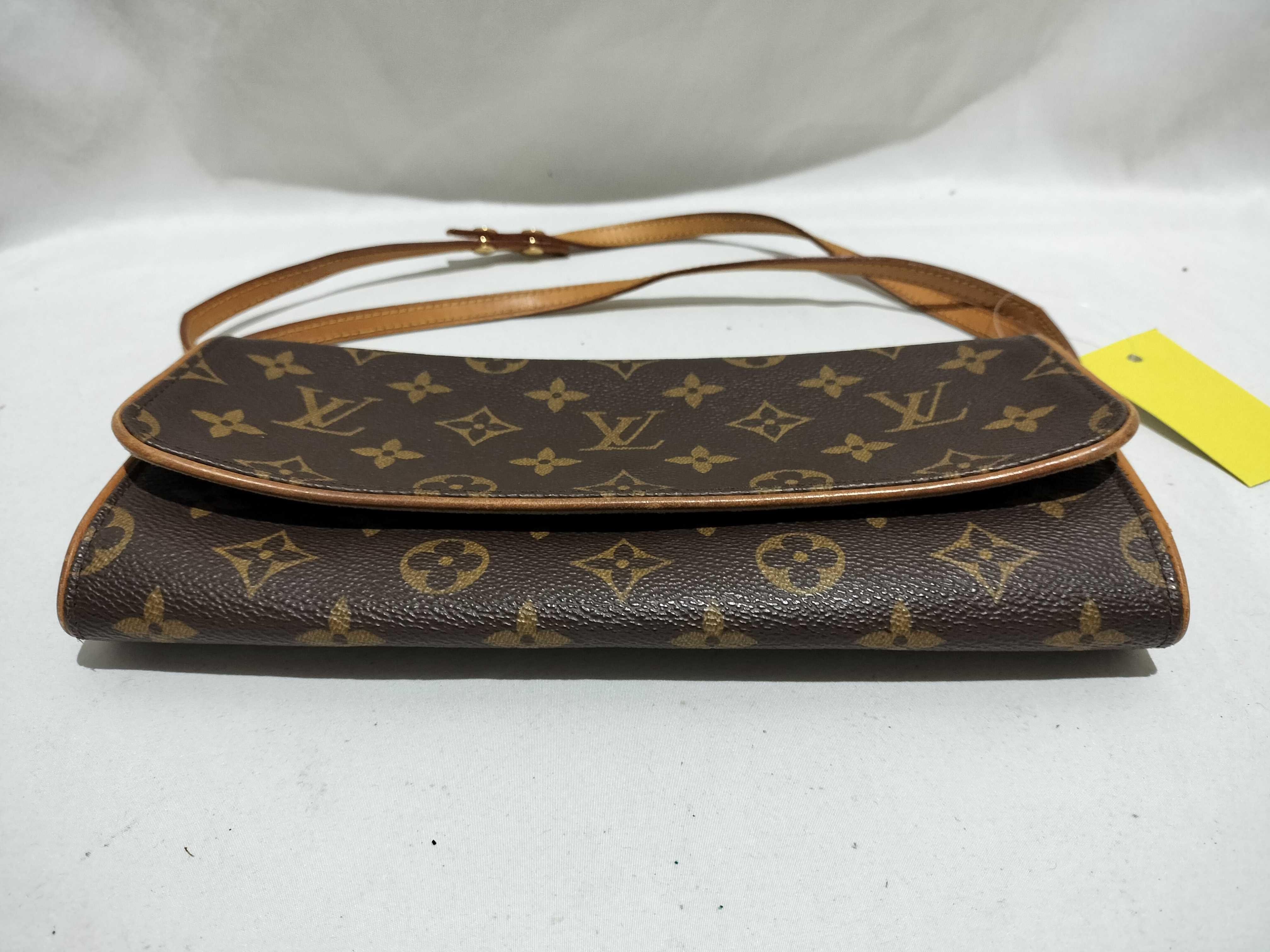 【水曜終了】(10708_0026)LOUIS VUITTON モノグラム M51852 ポシェットツインGM ショルダーバッグ