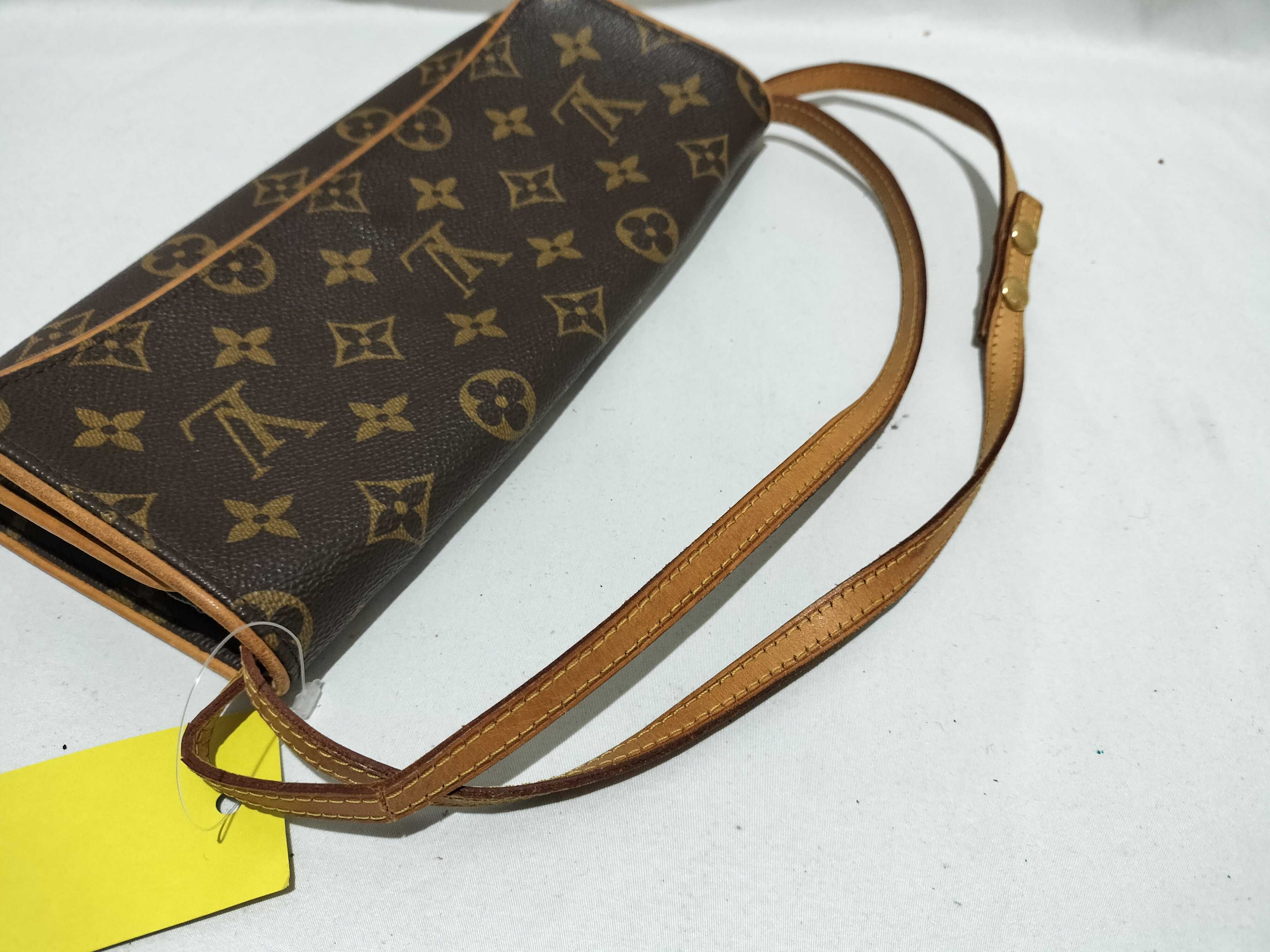 【水曜終了】(10708_0026)LOUIS VUITTON モノグラム M51852 ポシェットツインGM ショルダーバッグ