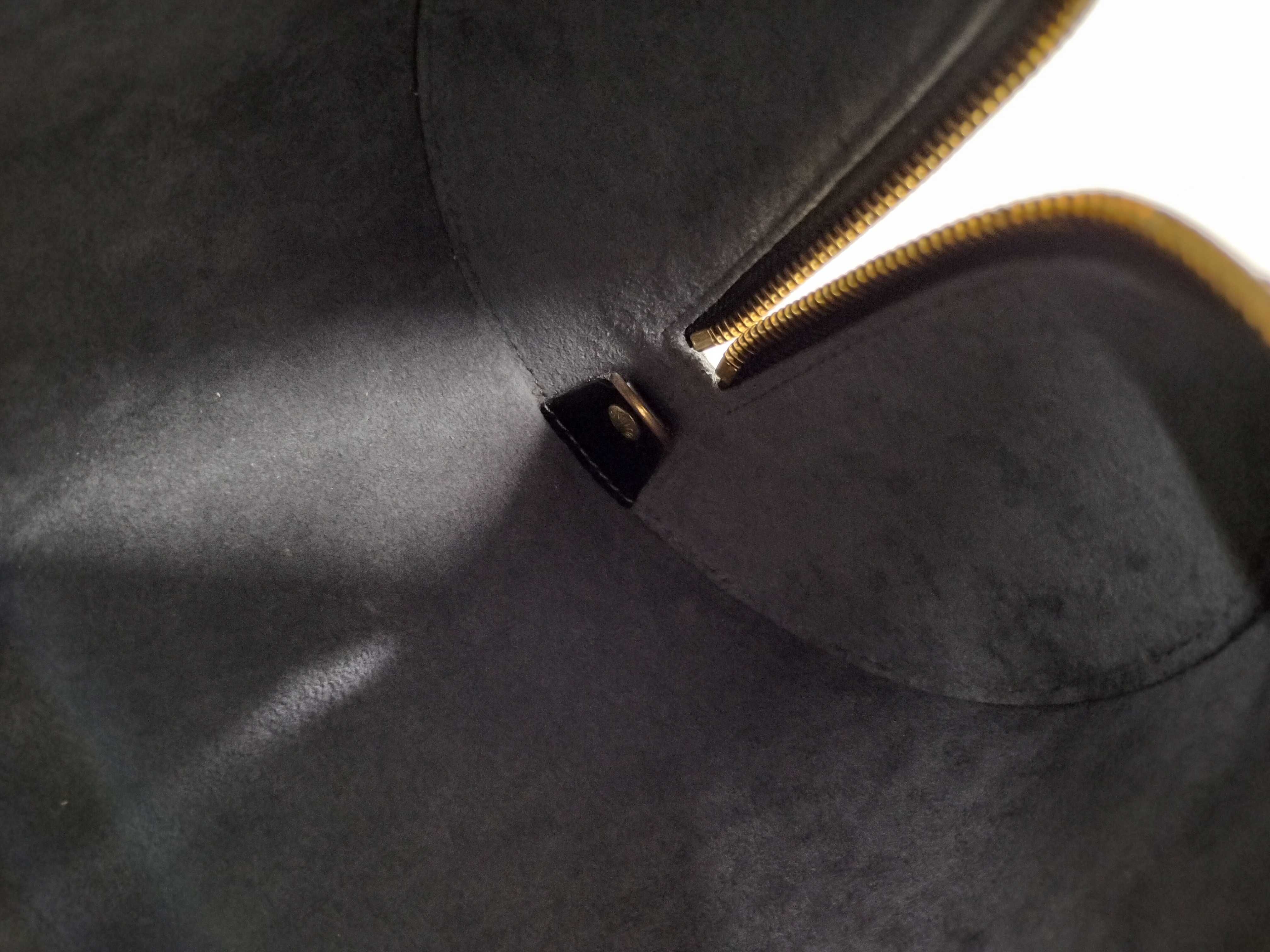 【水曜終了】(10697_0040)LOUIS VUITTON エピ エピ ノワール パピヨン ポーチ付き ハンドバッグ