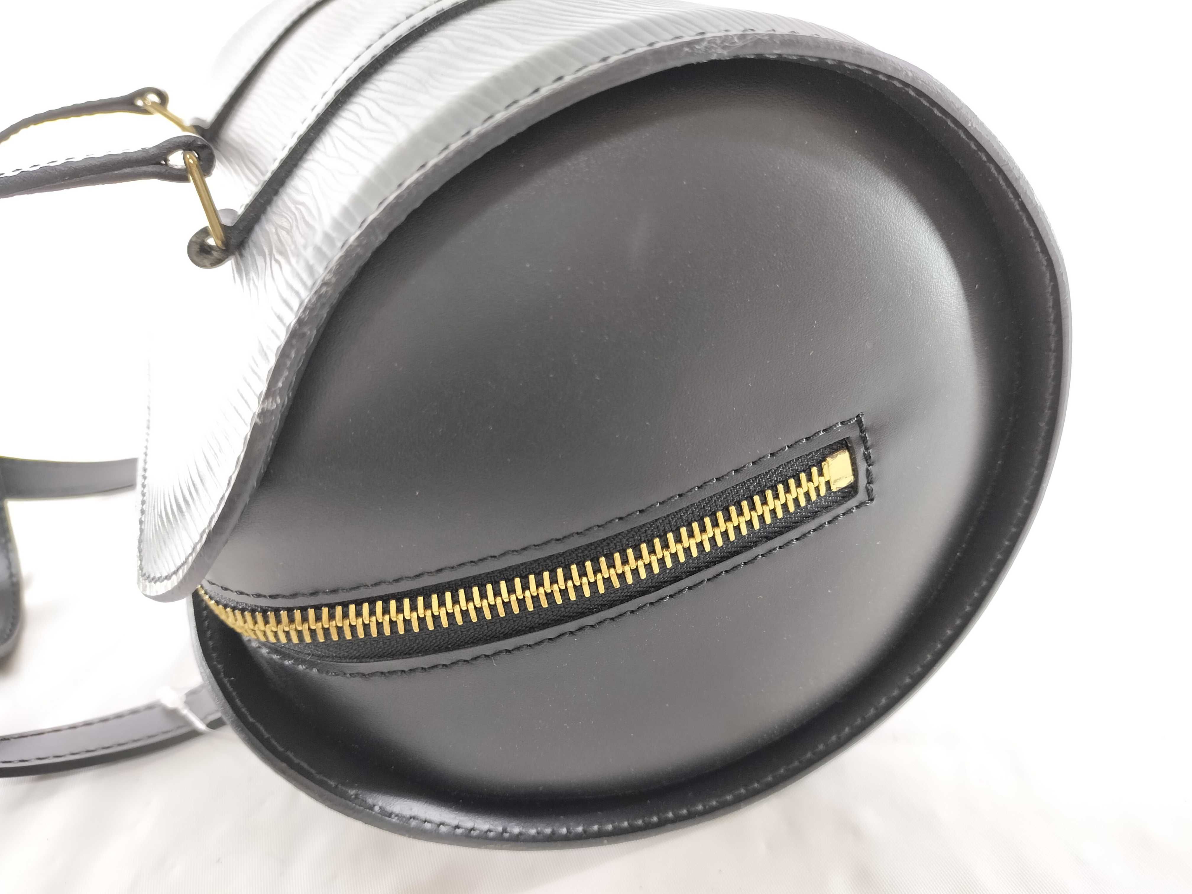 【水曜終了】(10697_0040)LOUIS VUITTON エピ エピ ノワール パピヨン ポーチ付き ハンドバッグ