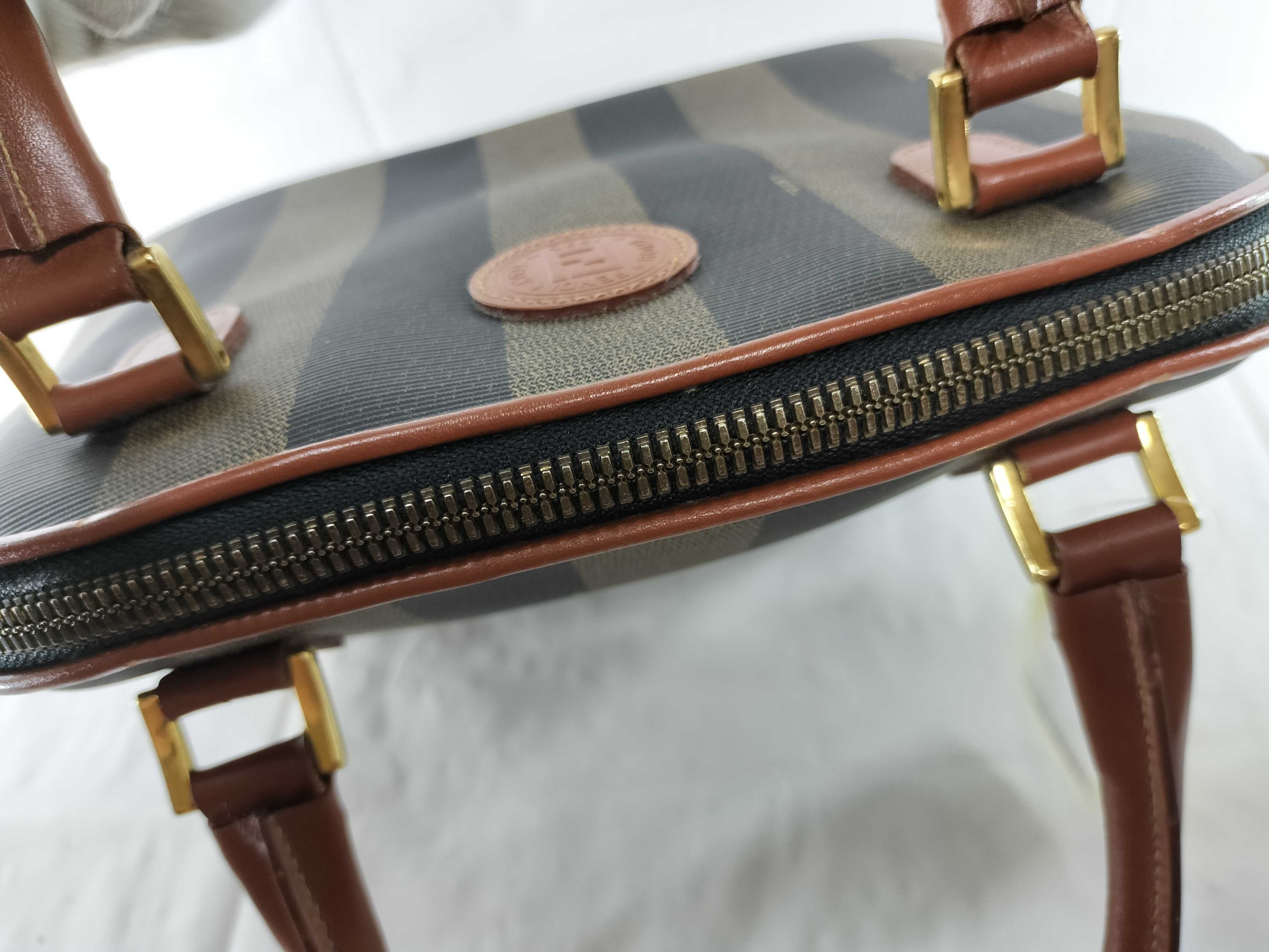 【水曜終了】(10698_0190)FENDI ペカン柄 ハンドバッグ 2way ハンドバッグ