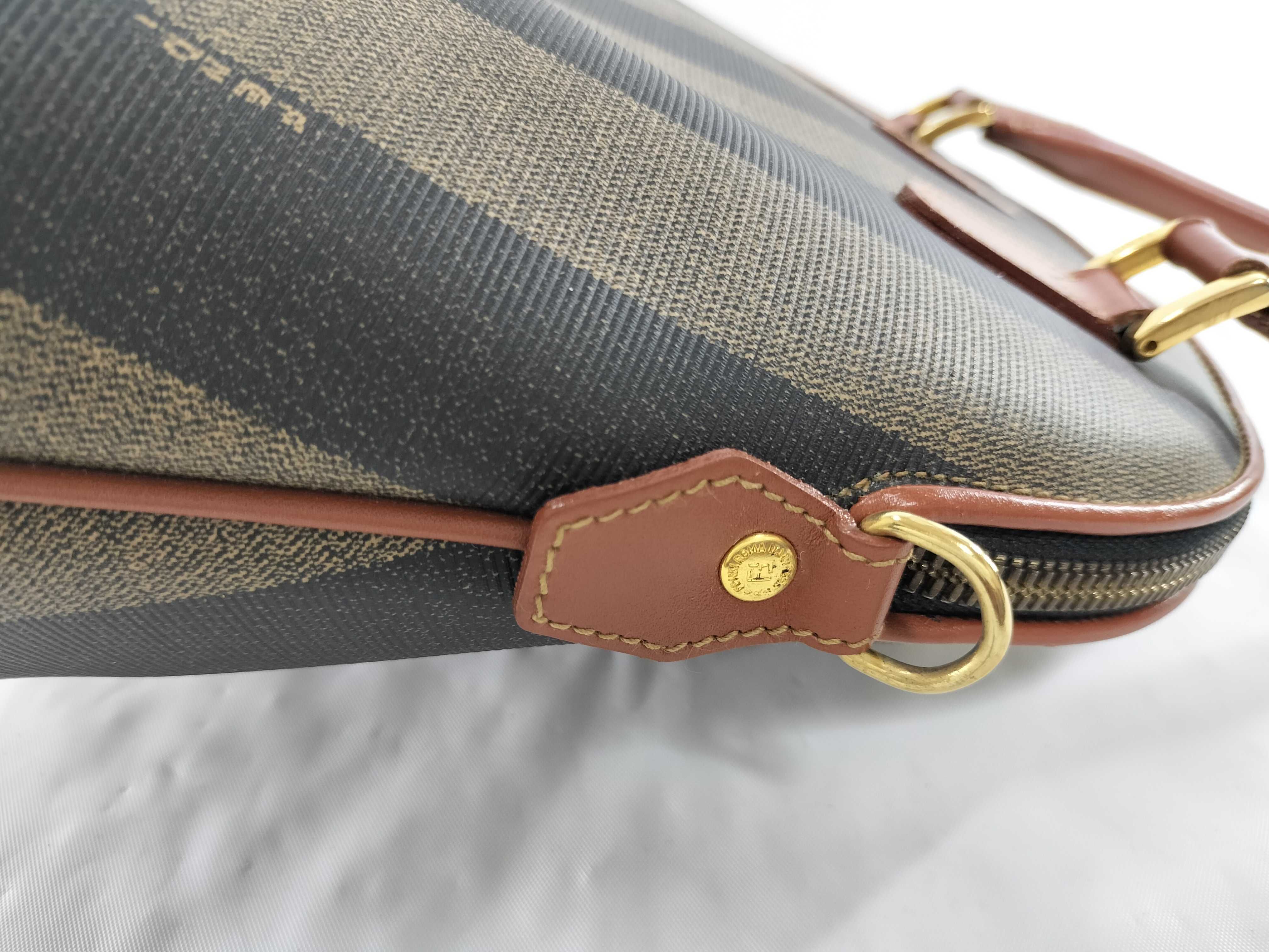 【水曜終了】(10698_0190)FENDI ペカン柄 ハンドバッグ 2way ハンドバッグ