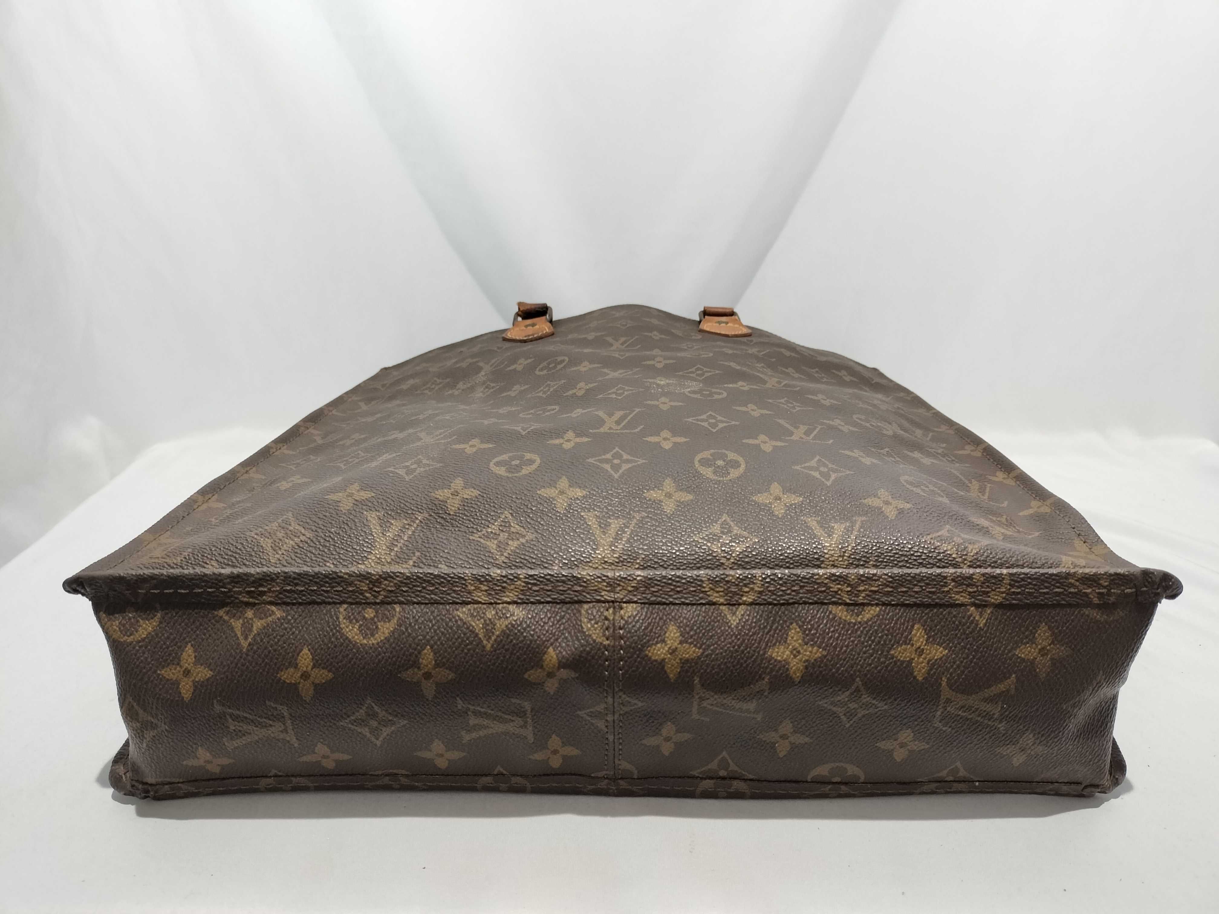 【水曜終了】(10708_0144)LOUIS VUITTON モノグラム サックプラ オールド 修理 ハンドバッグ