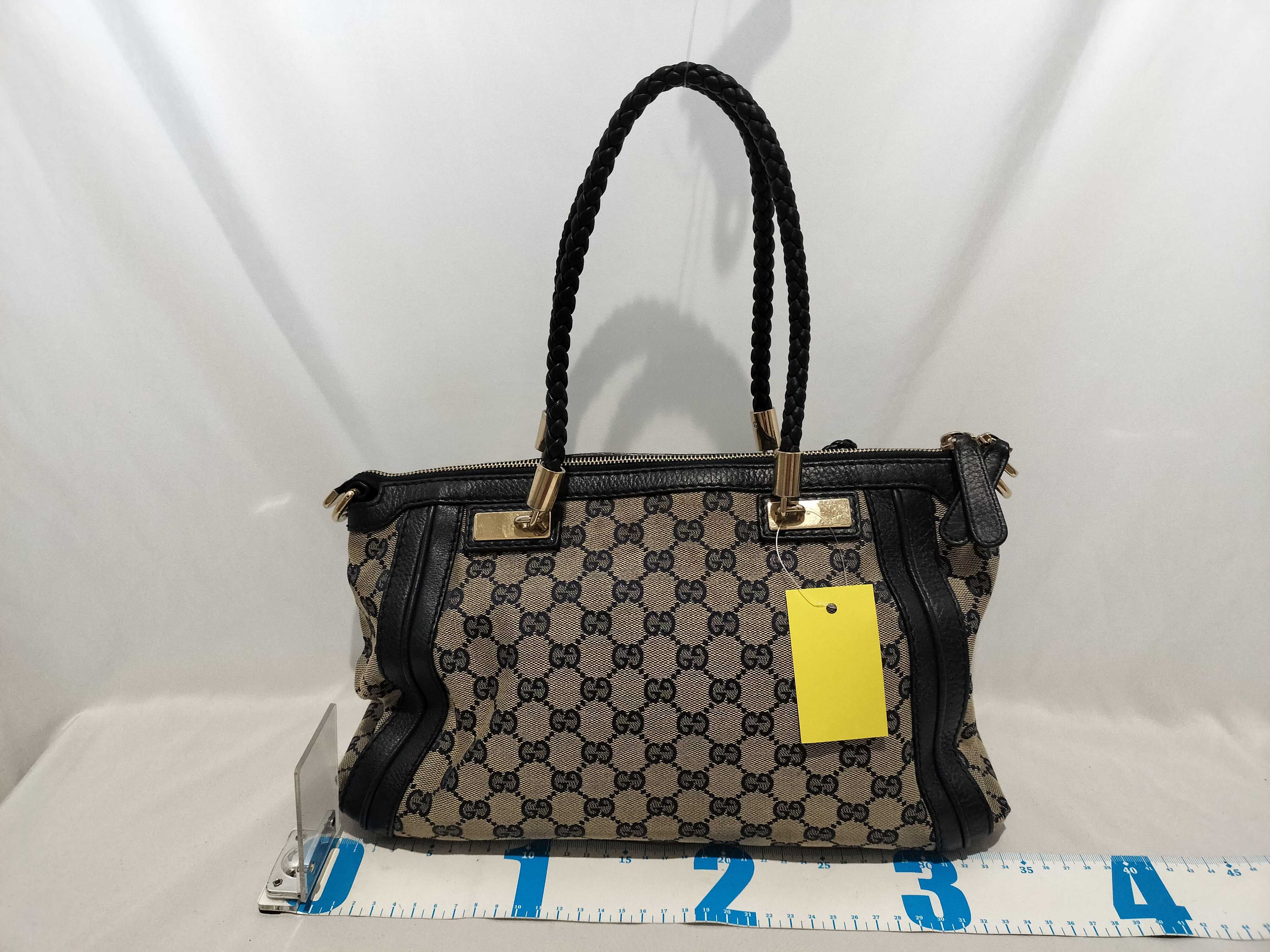 【水曜終了】(10709_0016)GUCCI GGキャンバス GGキャンバス 2WAYハンドバッグ ベージュ 282300 ハンドバッグ