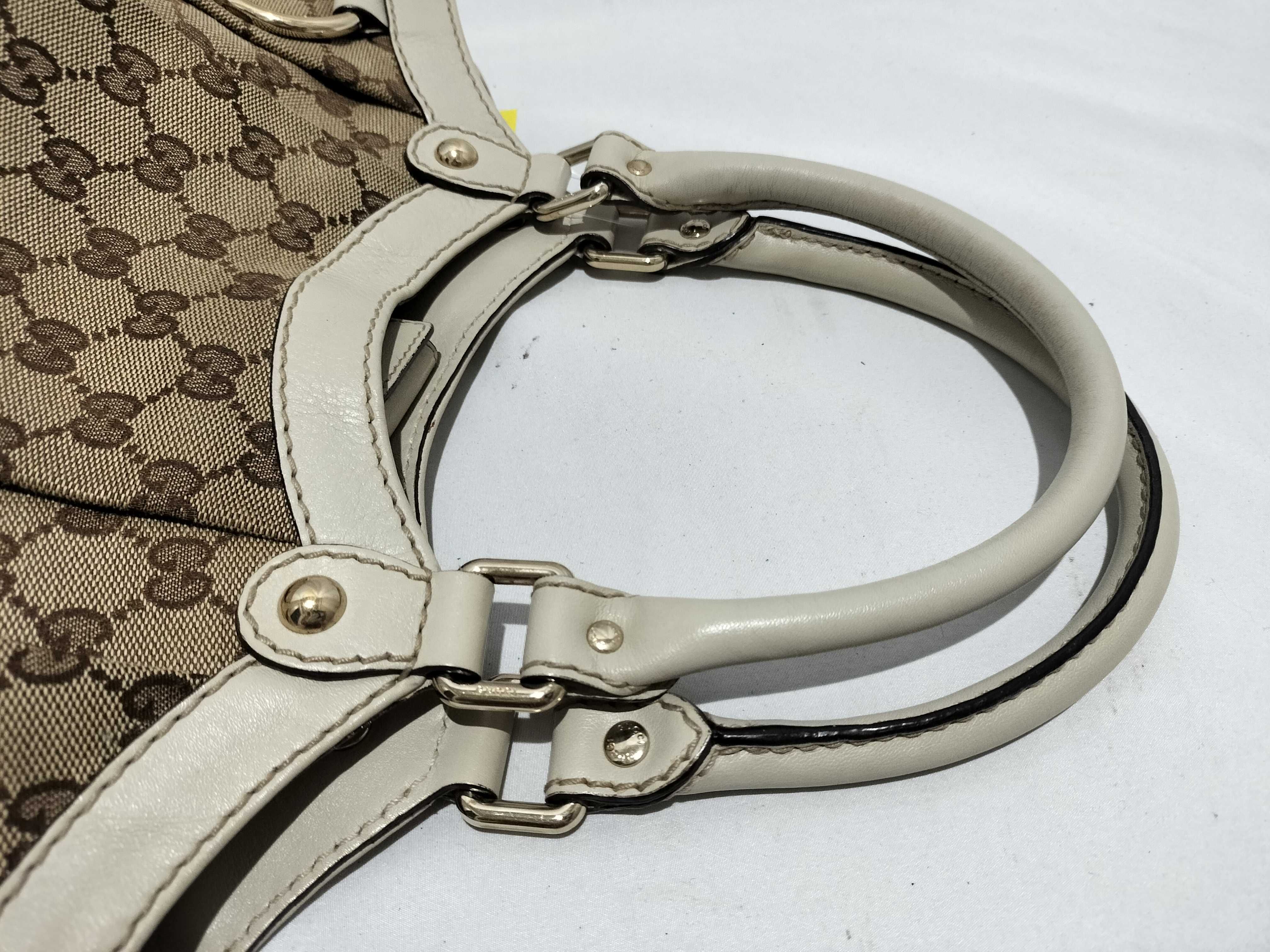 【水曜終了】(10709_0017)GUCCI GGキャンバス 211944 スーキー ハンドバッグ