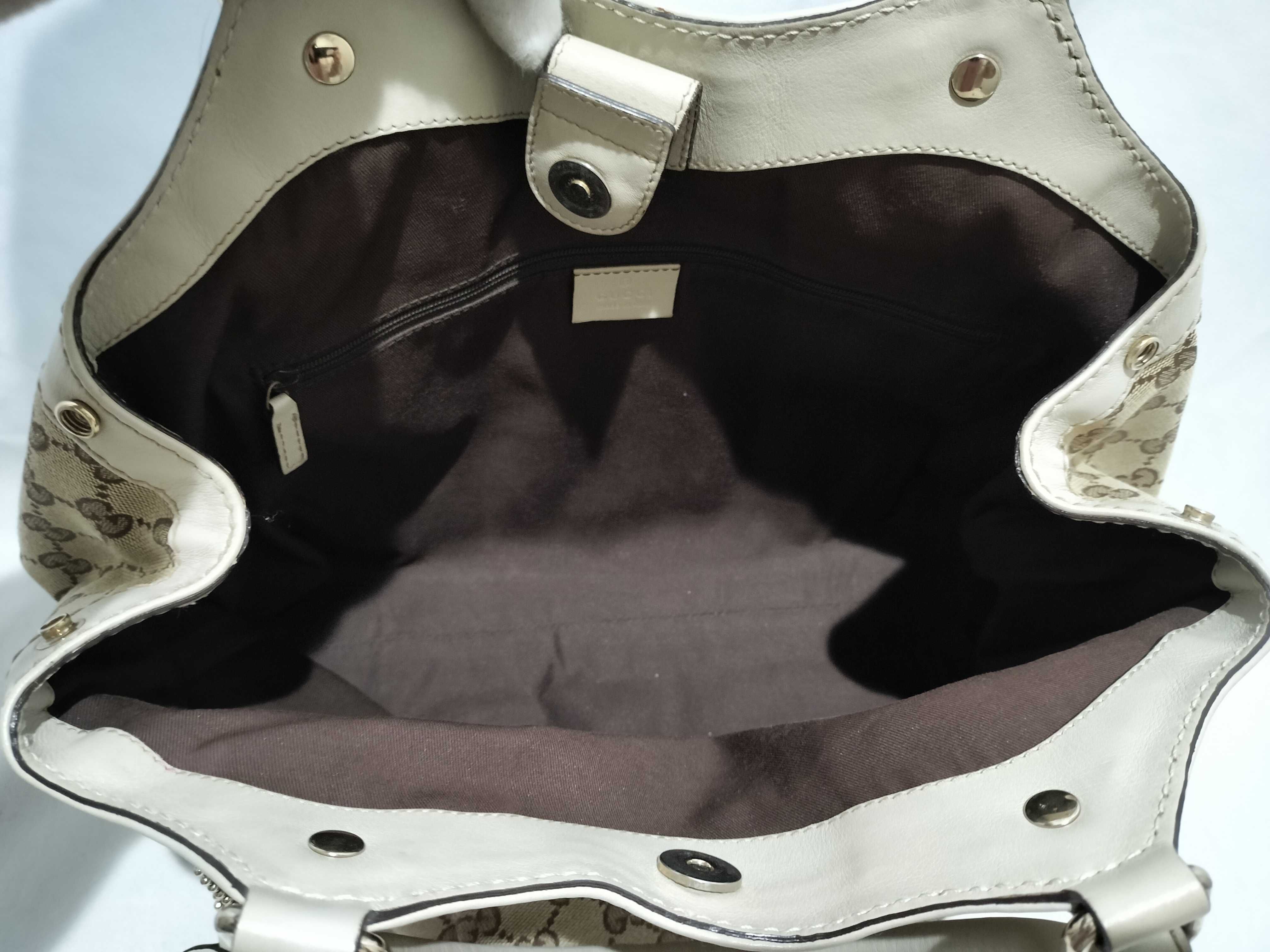 【水曜終了】(10709_0017)GUCCI GGキャンバス 211944 スーキー ハンドバッグ