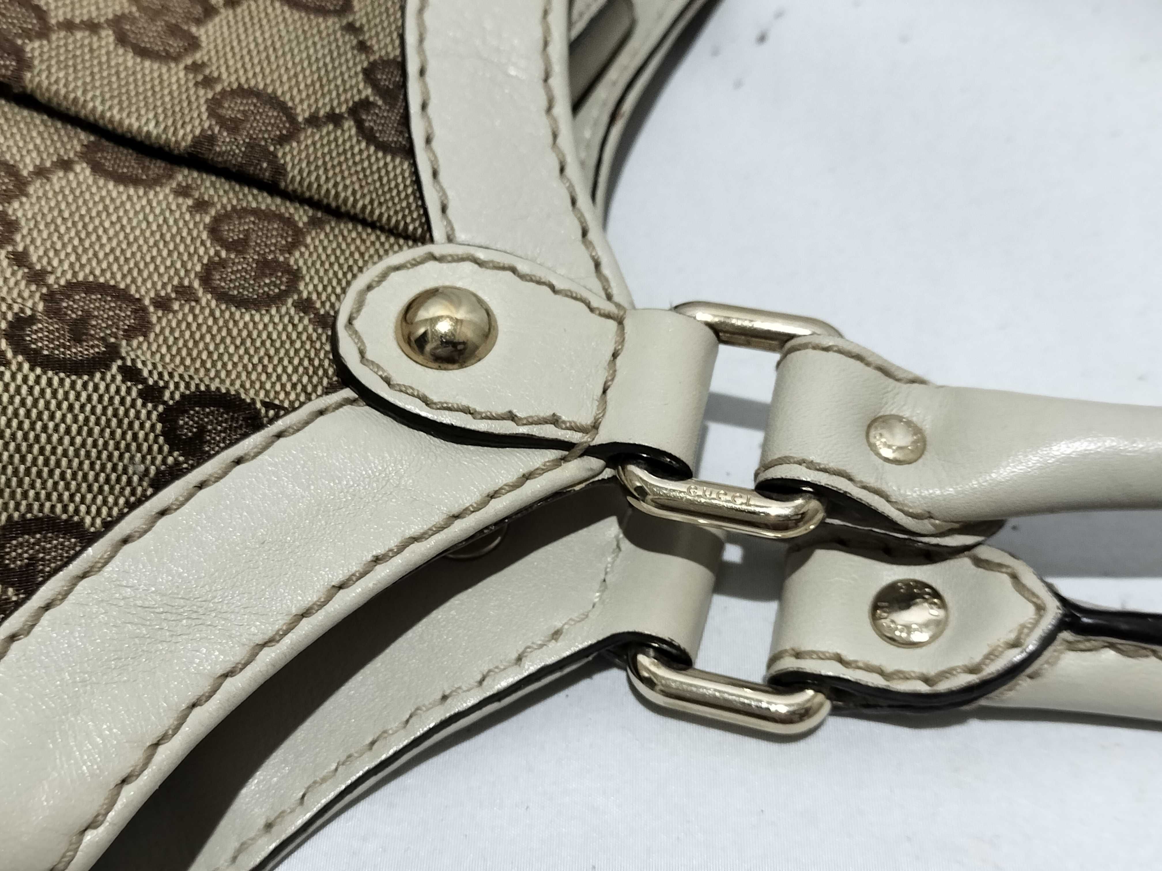 【水曜終了】(10709_0017)GUCCI GGキャンバス 211944 スーキー ハンドバッグ