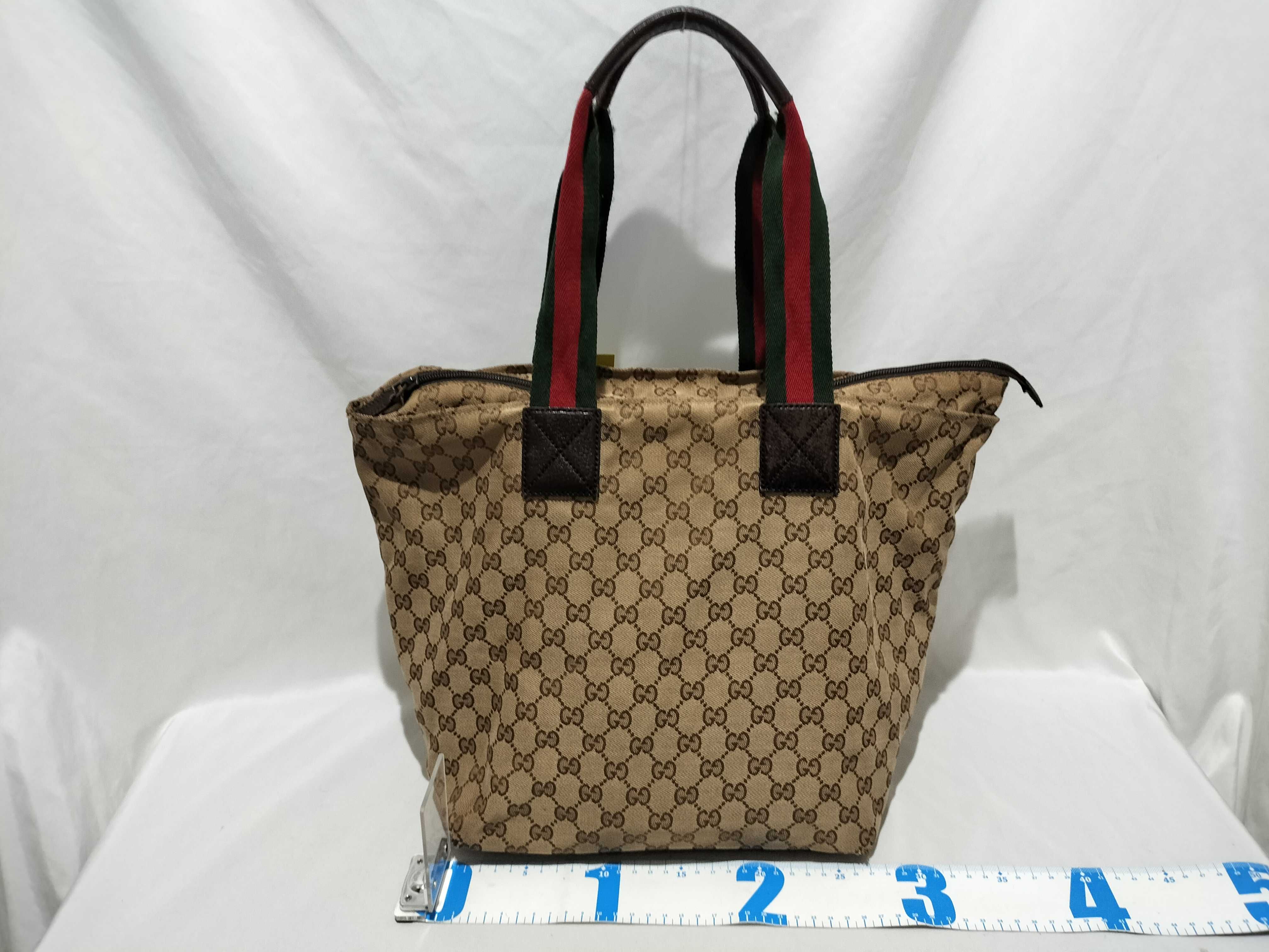 【水曜終了】(10709_0018)GUCCI GGキャンバス 131231-49217 トートバッグ