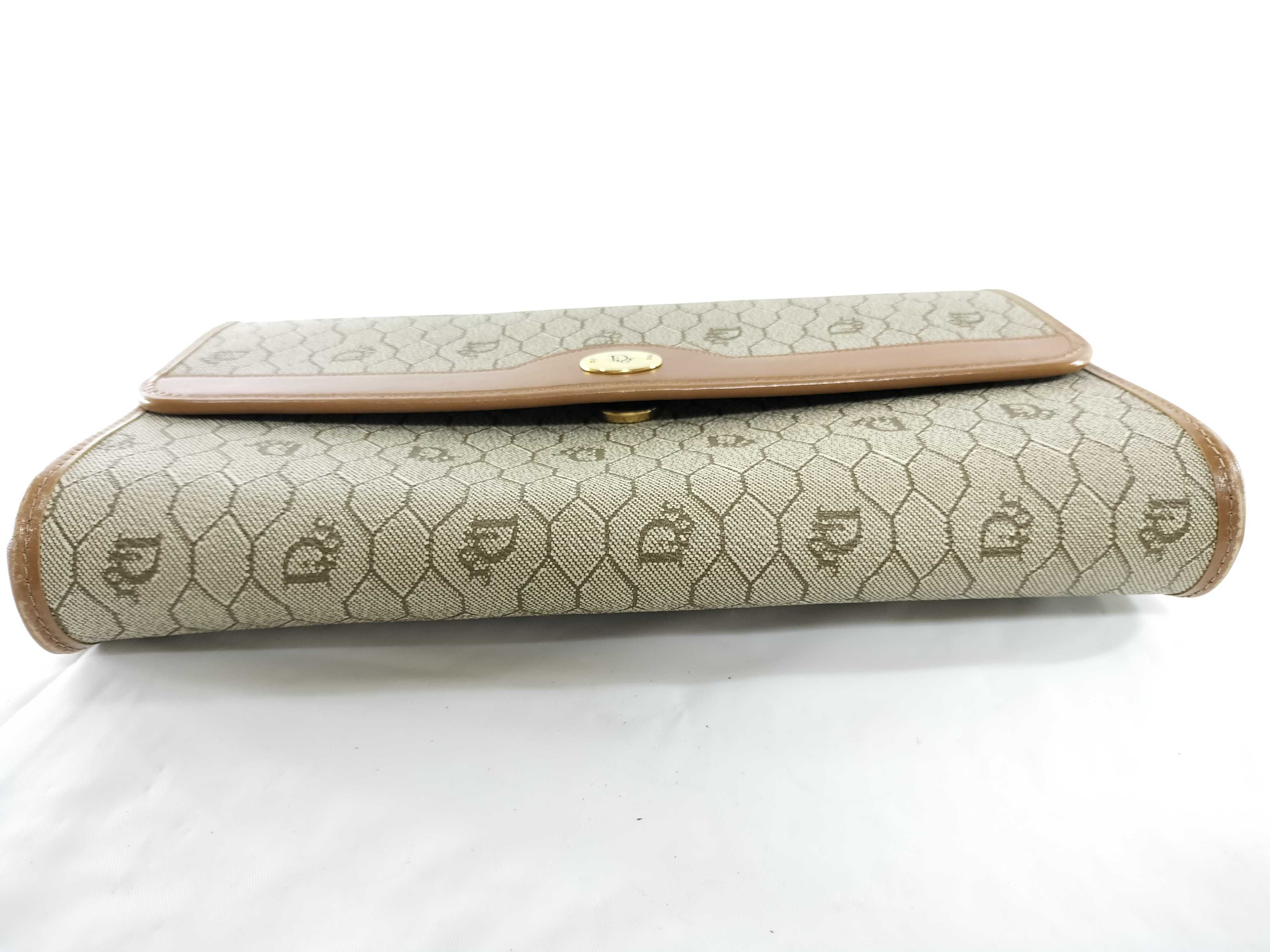 【水曜終了】(10698_0261)Dior ハニカム チェーンショルダー バッグ セカンド ショルダーバッグ