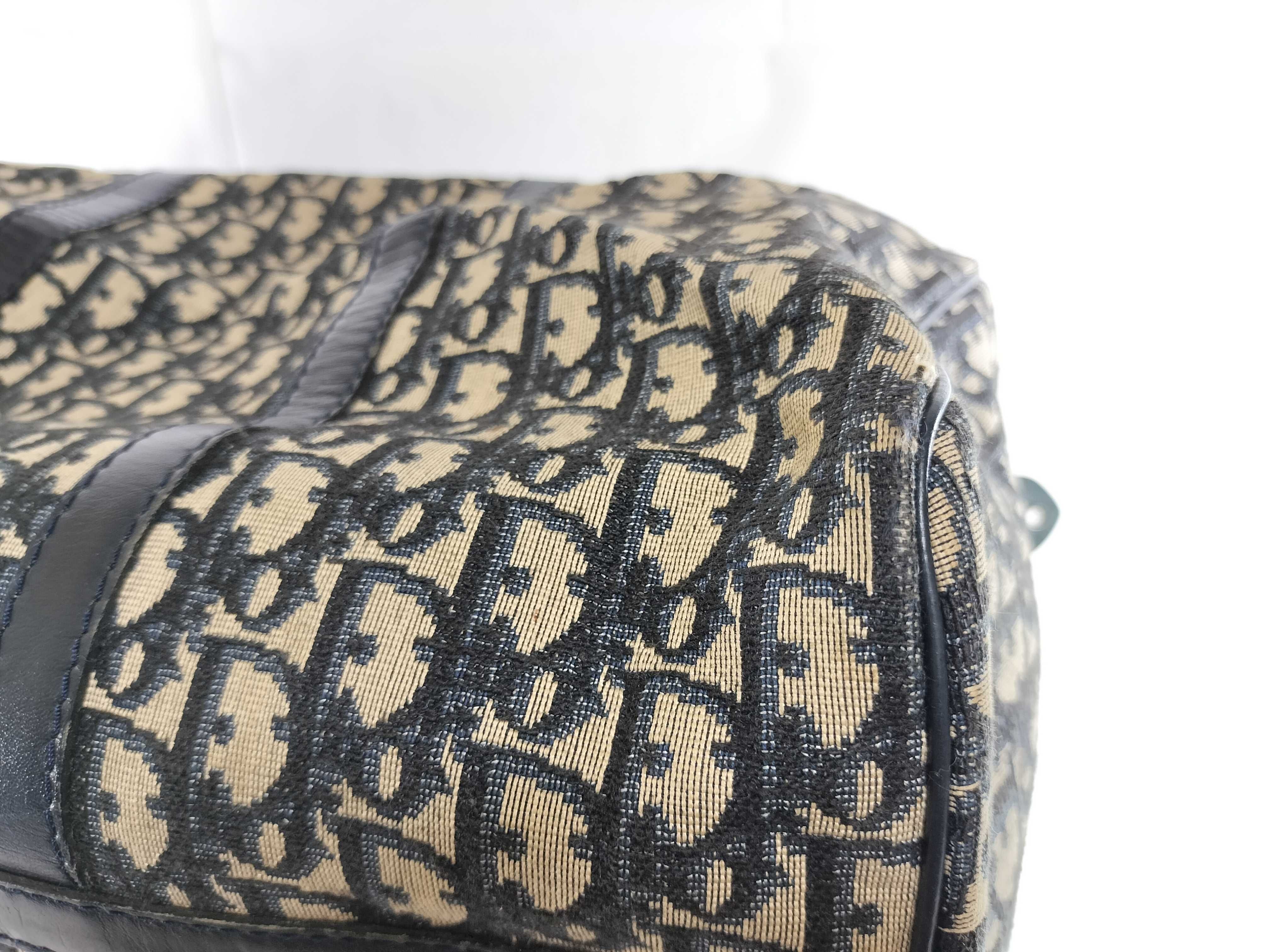 【水曜終了】(10699_0259)Dior トロッター ボストンバッグ ボストンバッグ