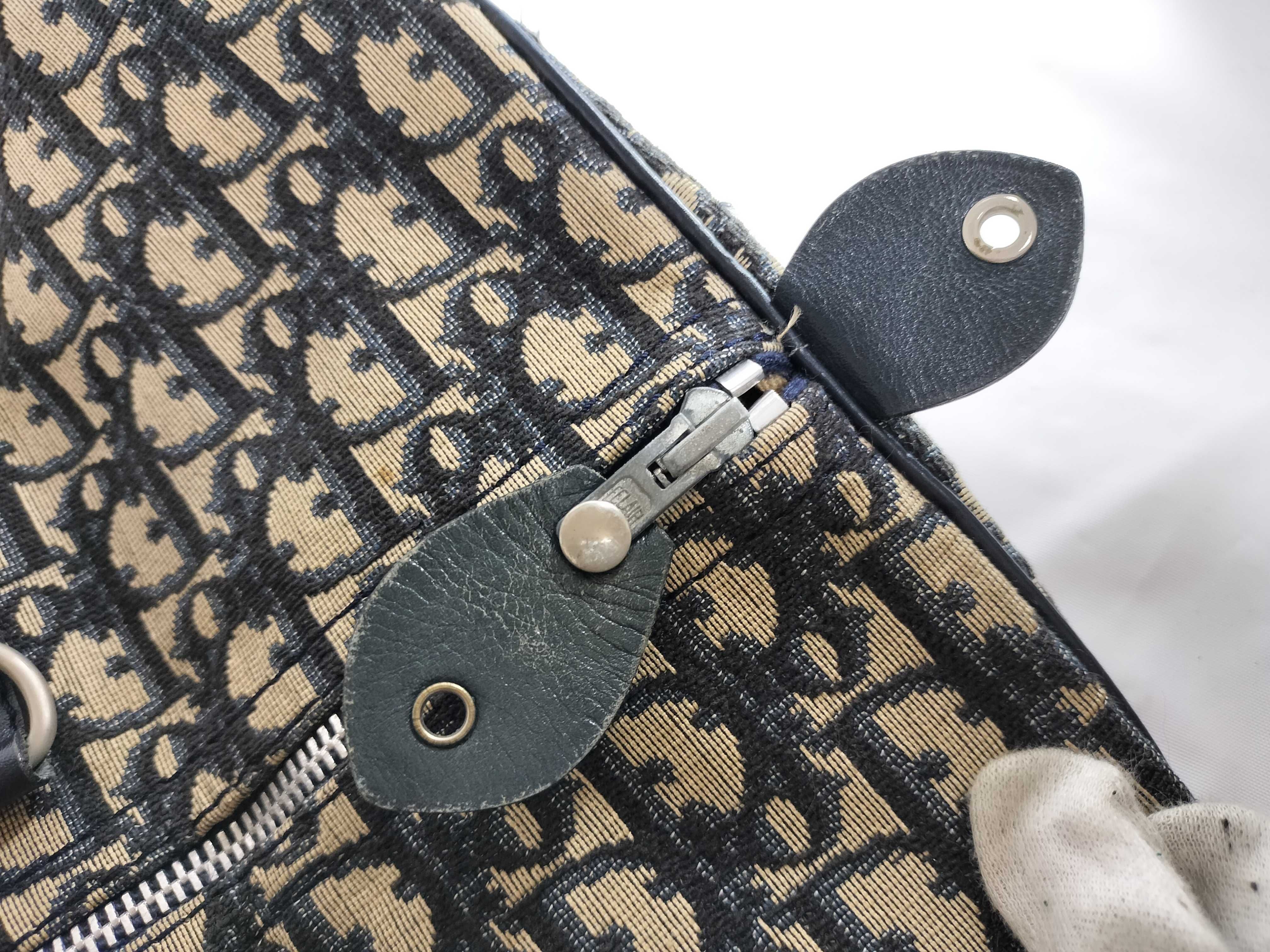 【水曜終了】(10699_0259)Dior トロッター ボストンバッグ ボストンバッグ