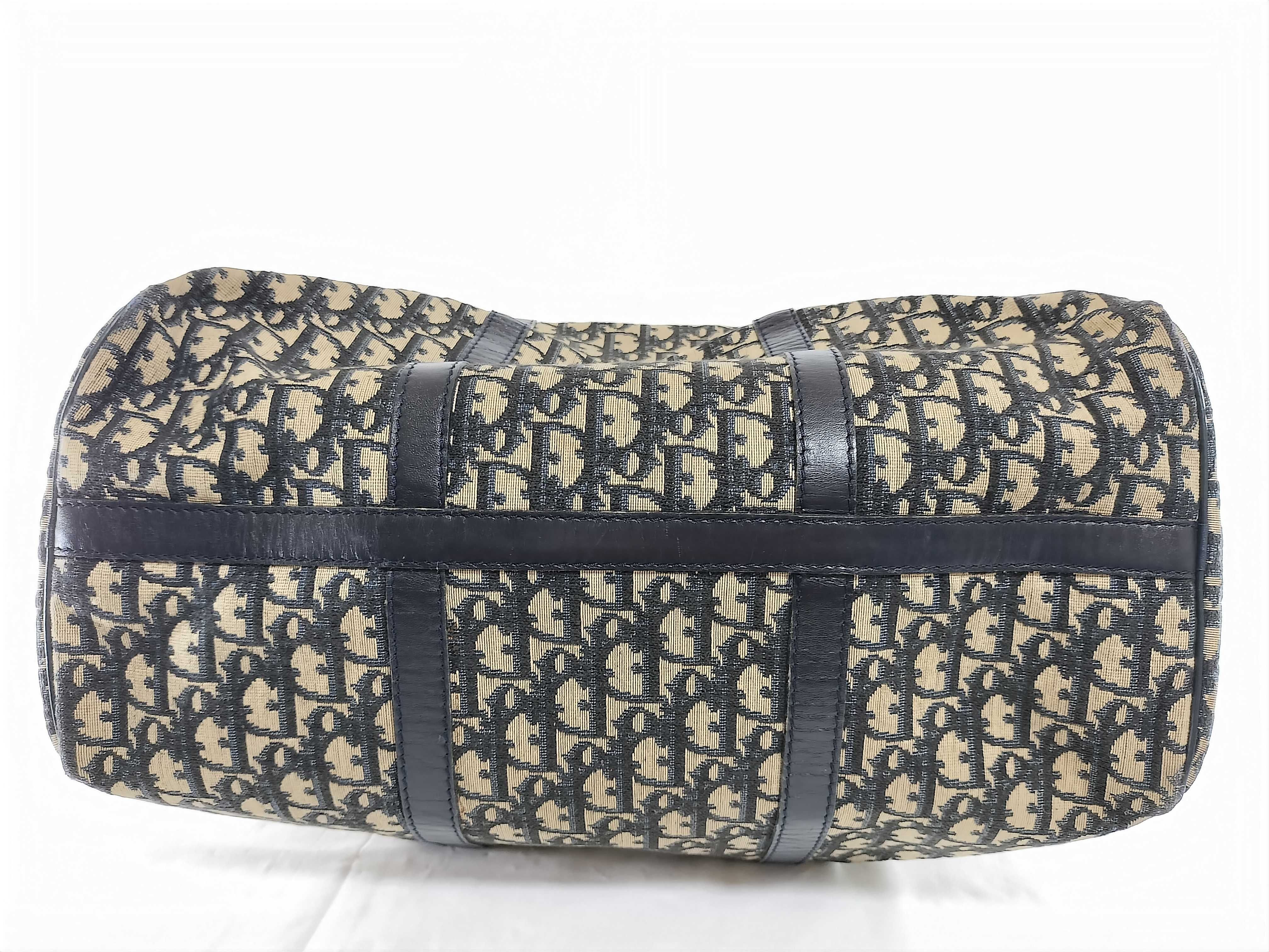 【水曜終了】(10699_0259)Dior トロッター ボストンバッグ ボストンバッグ