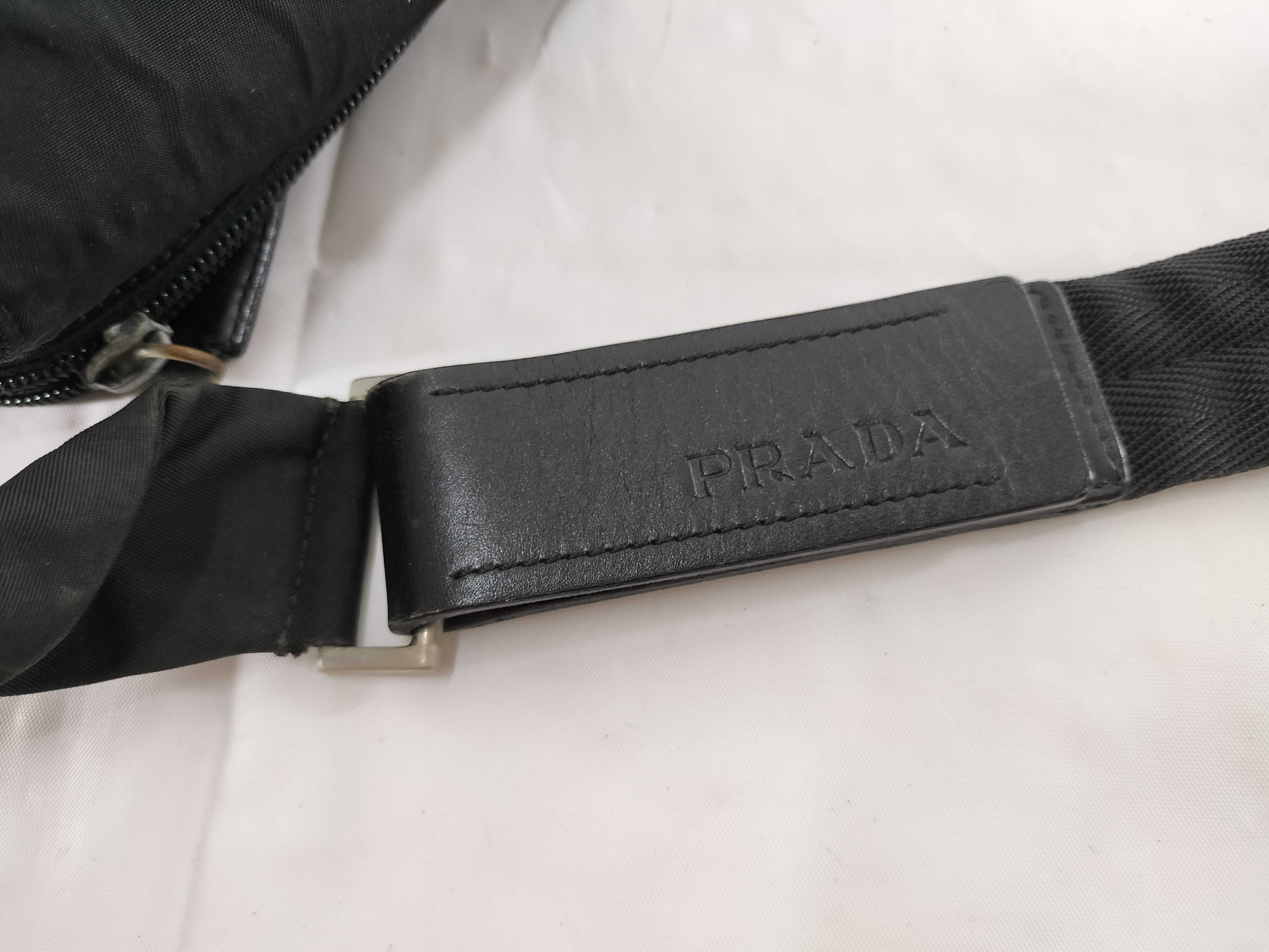 【水曜終了】(10709_0083)▼PRADA ナイロン 三角プレート ボディバッグ ウエストバッグ