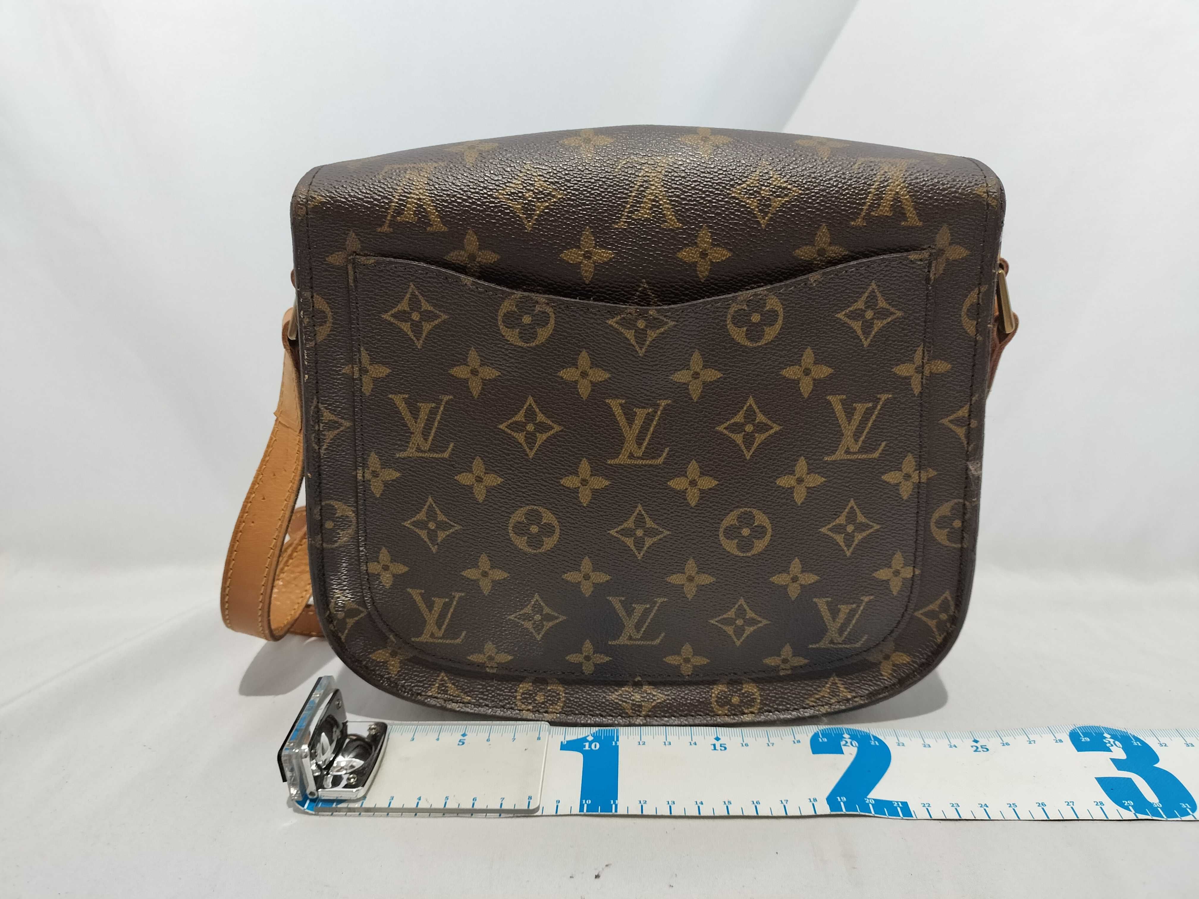 【水曜終了】(10708_0037)LOUIS VUITTON モノグラム M51242 サンクルー ショルダーバッグ
