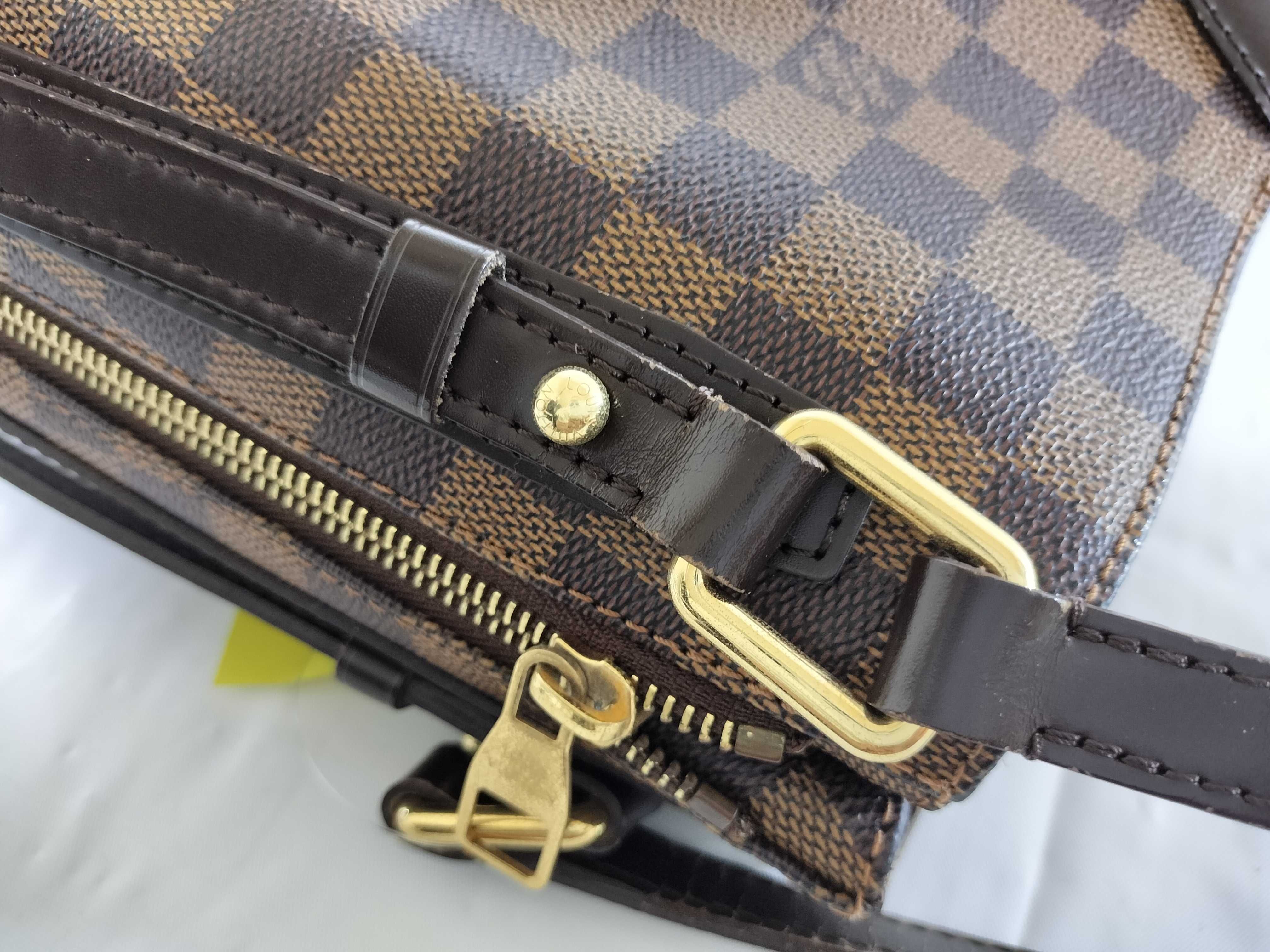 【水曜終了】(10708_0038)LOUIS VUITTON ダミエ N41108 カバ・リヴィントン トートバッグ