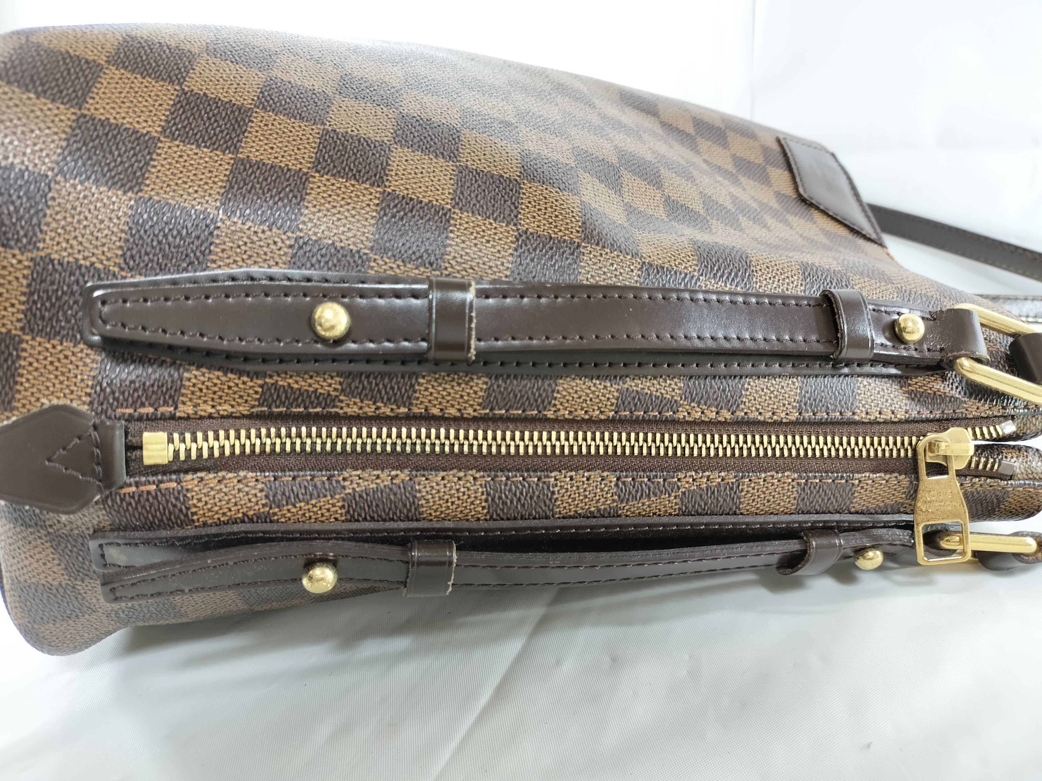 【水曜終了】(10708_0038)LOUIS VUITTON ダミエ N41108 カバ・リヴィントン トートバッグ