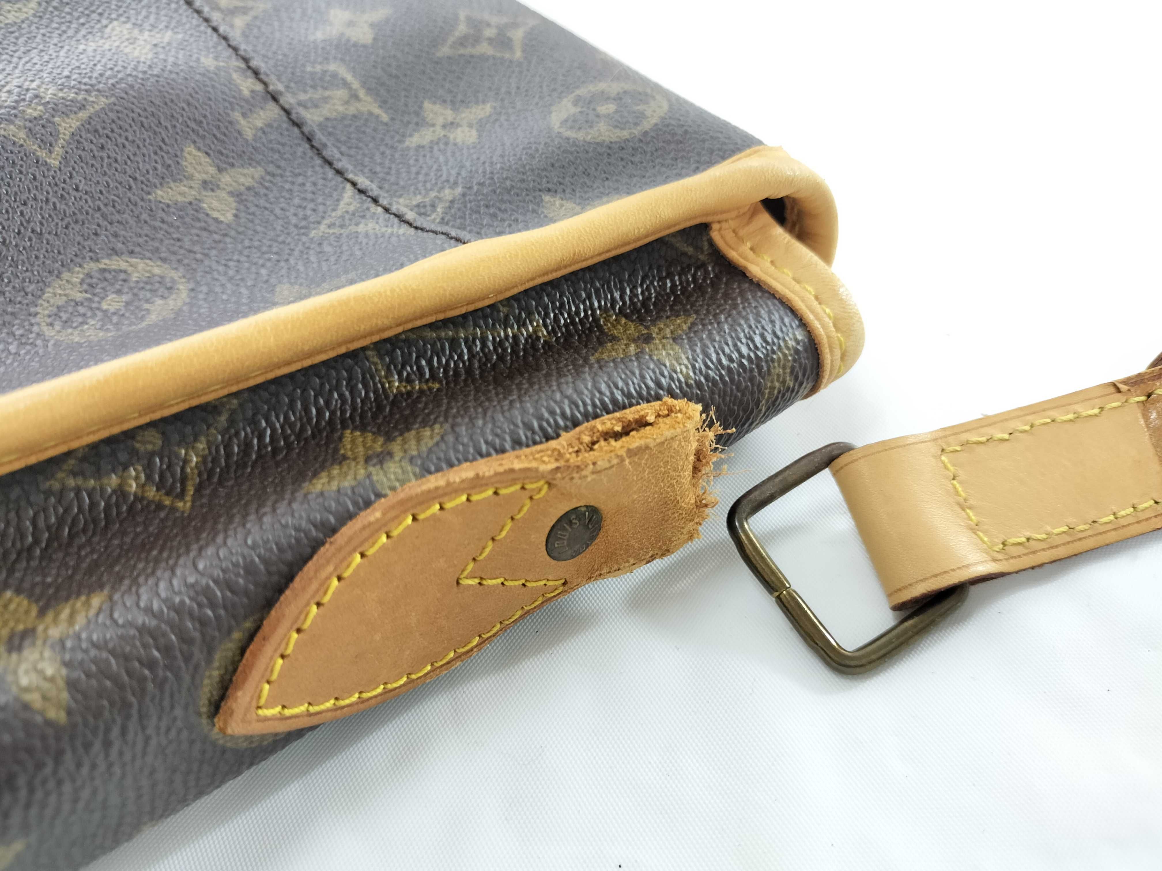 【水曜終了】(10708_0167)LOUIS VUITTON モノグラム M42249 ジベシエールGM ショルダーバッグ