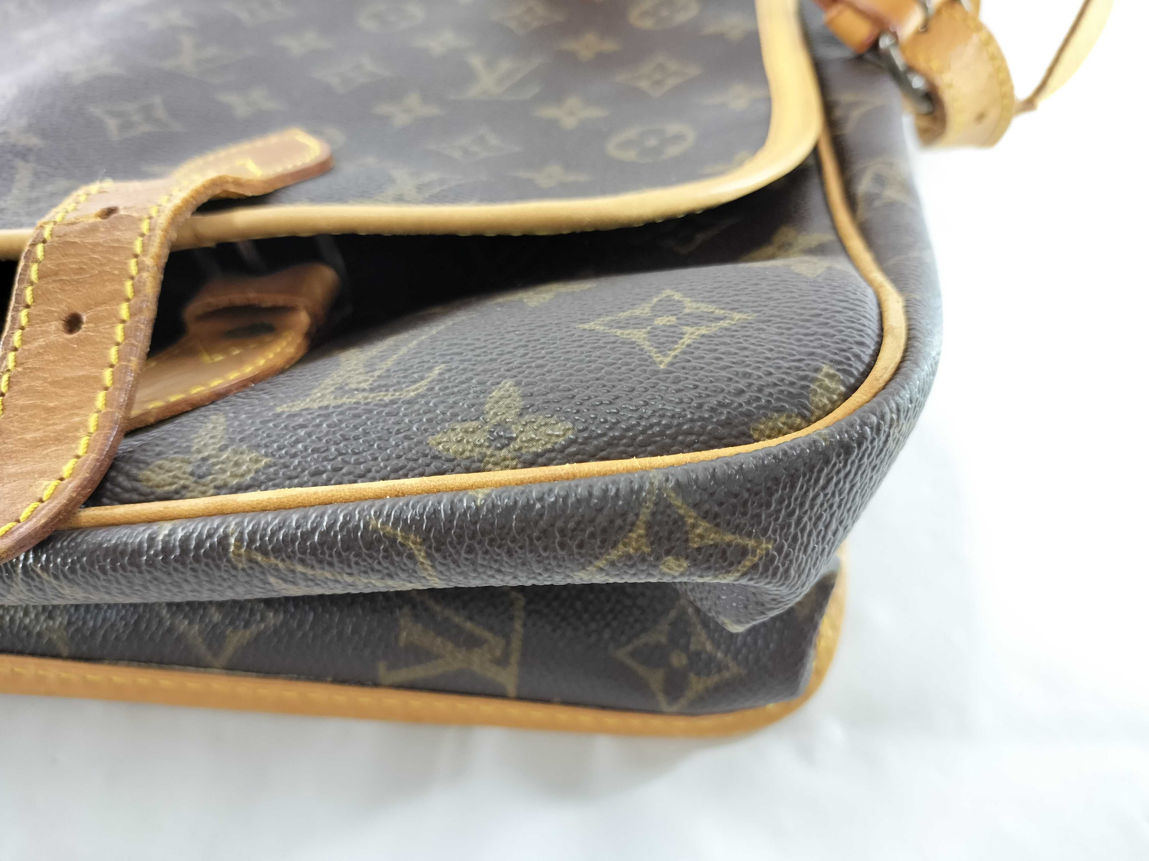 【水曜終了】(10708_0167)LOUIS VUITTON モノグラム M42249 ジベシエールGM ショルダーバッグ
