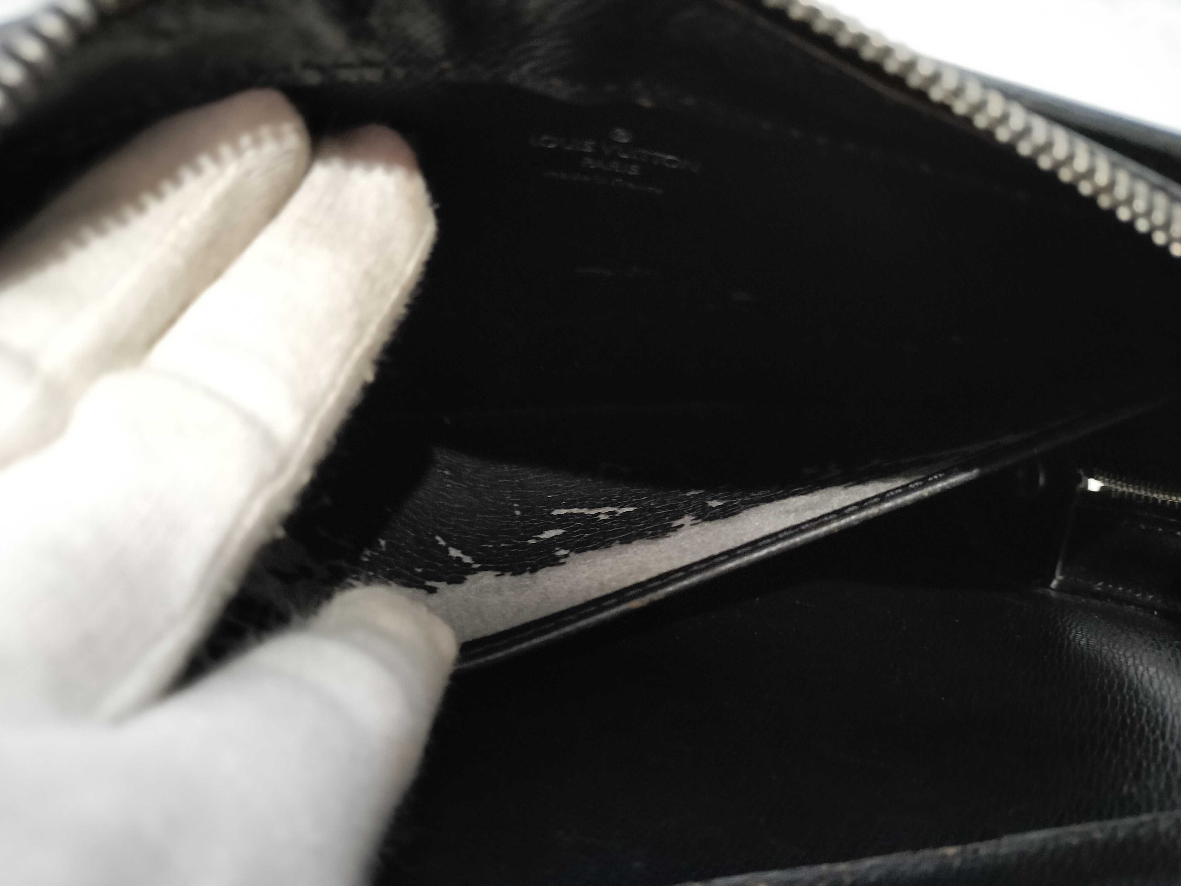 【水曜終了】(10708_0148)LOUIS VUITTON タイガ クラッチ ファスナー取れ クラッチバッグ