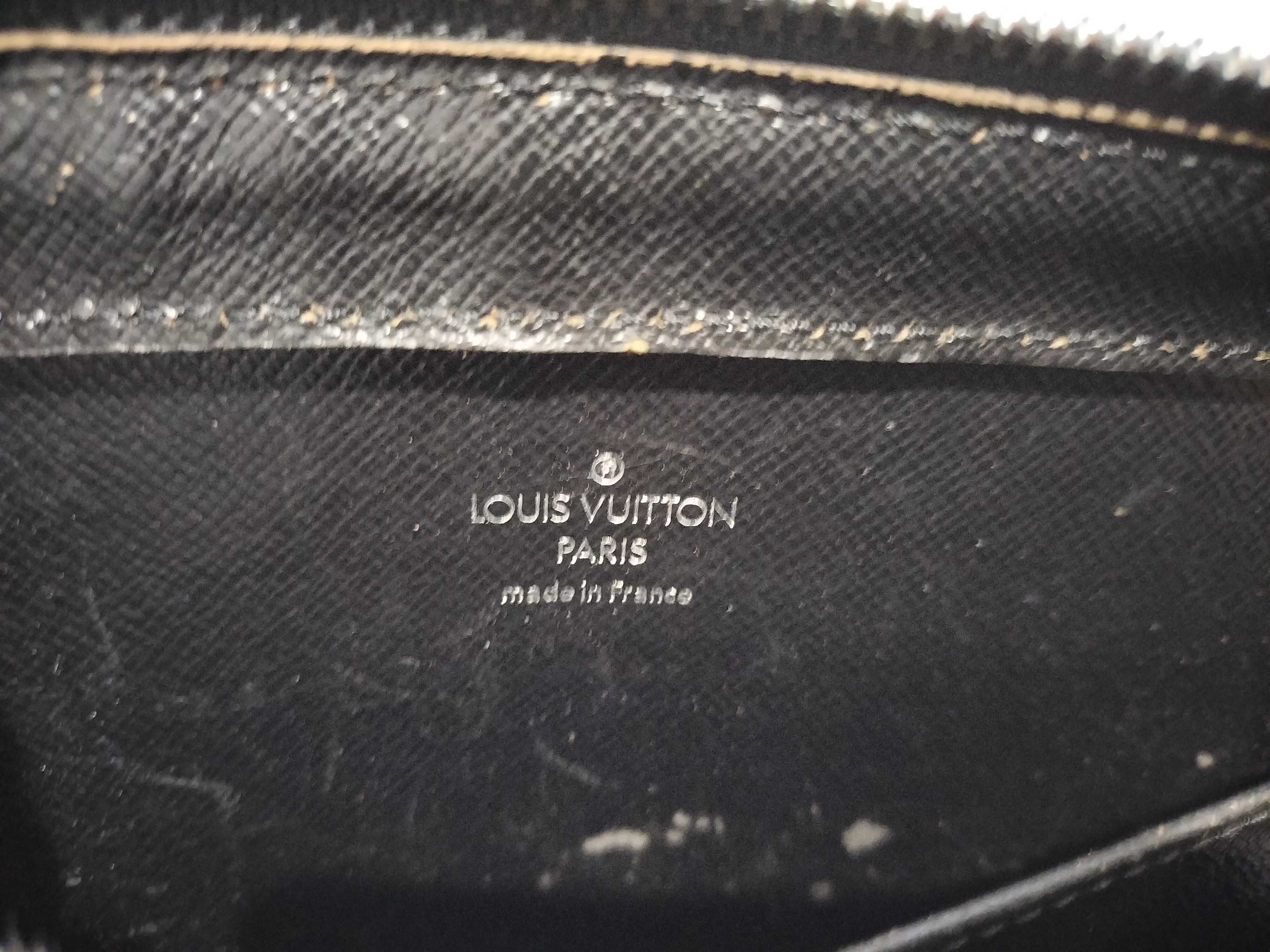 【水曜終了】(10708_0148)LOUIS VUITTON タイガ クラッチ ファスナー取れ クラッチバッグ