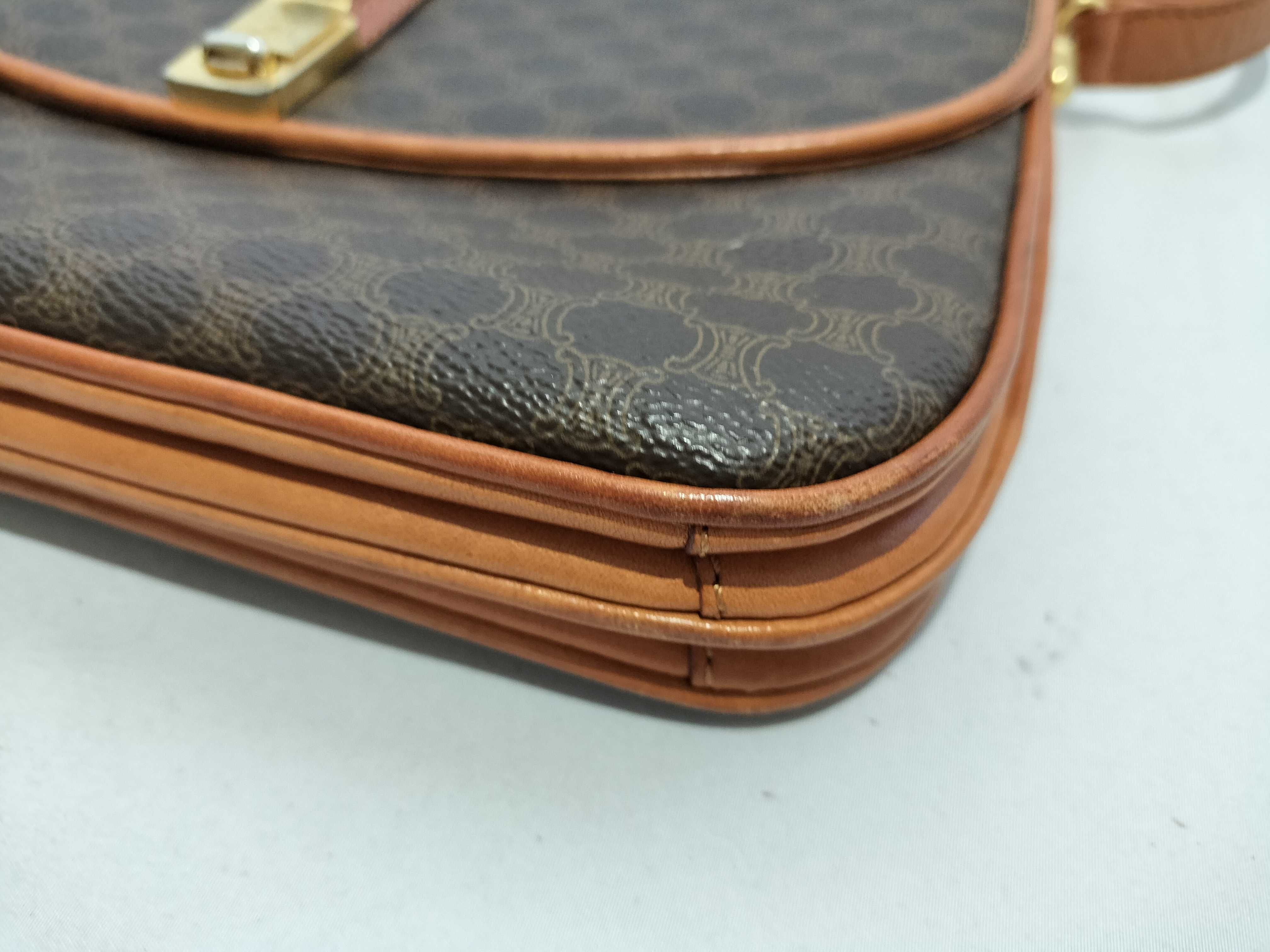 【水曜終了】(10709_0068)CELINE M90 ヴィンテージ ショルダーバッグ ショルダーバッグ