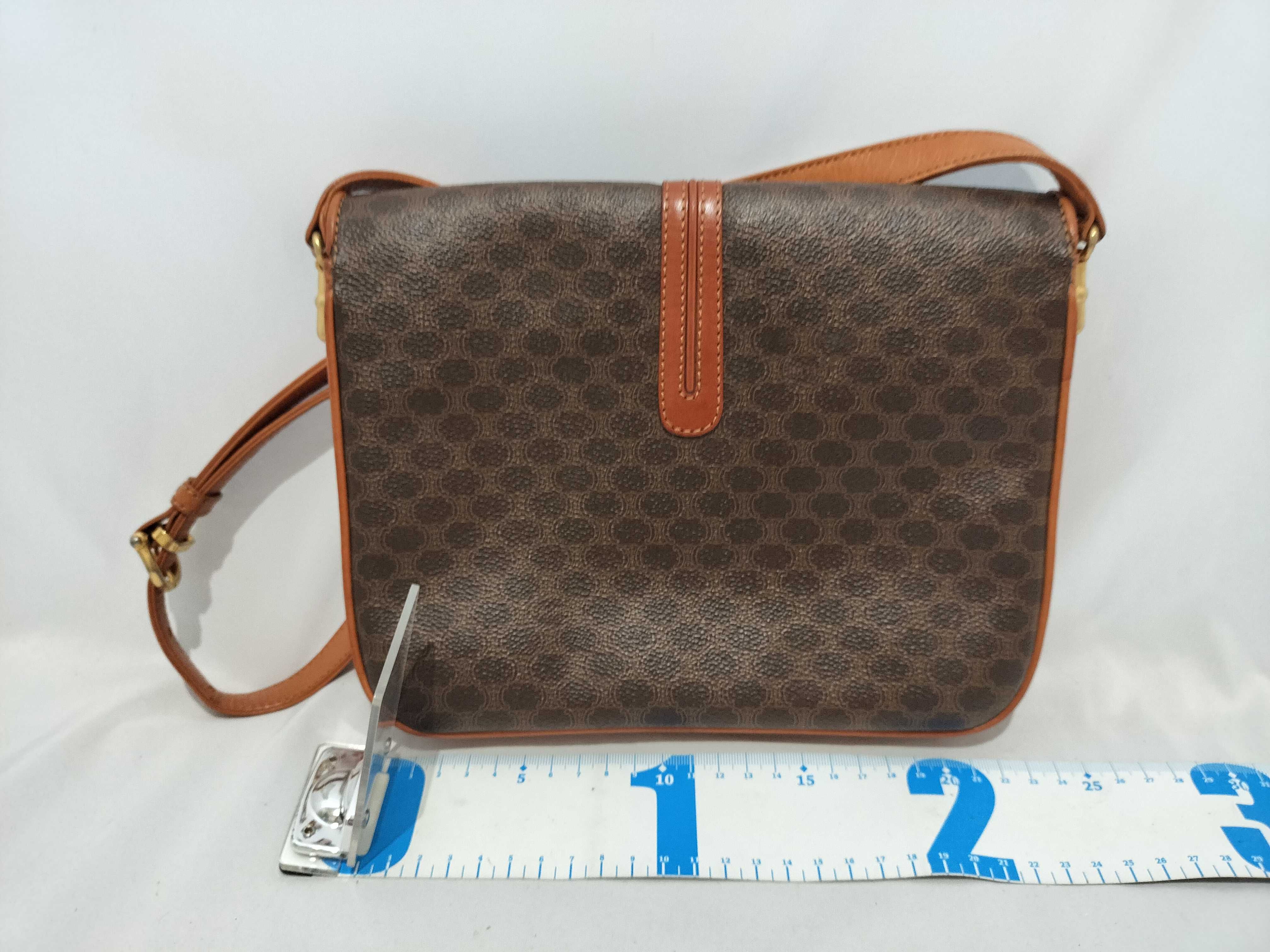 【水曜終了】(10709_0068)CELINE M90 ヴィンテージ ショルダーバッグ ショルダーバッグ