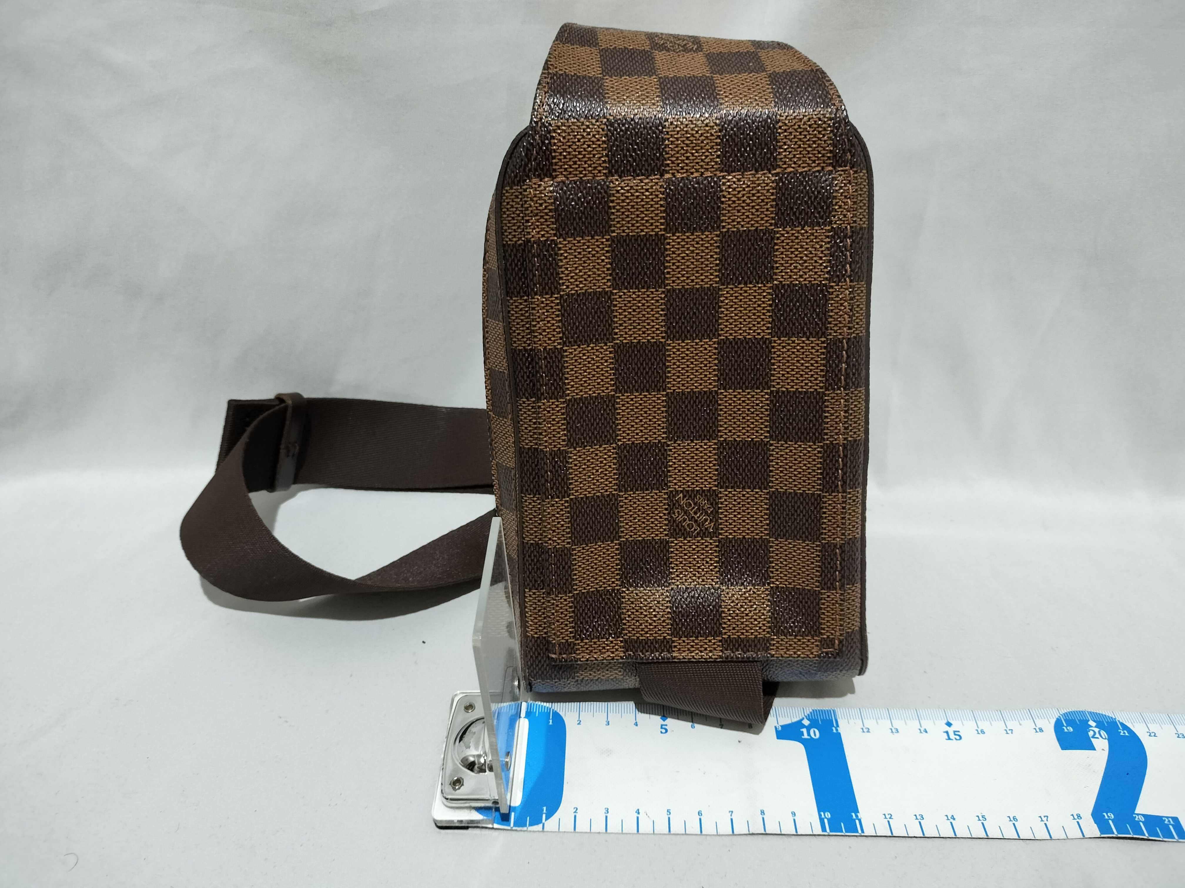 【水曜終了】(10697_0043)LOUIS VUITTON ダミエ N51994 ジェロニモス ショルダーバッグ