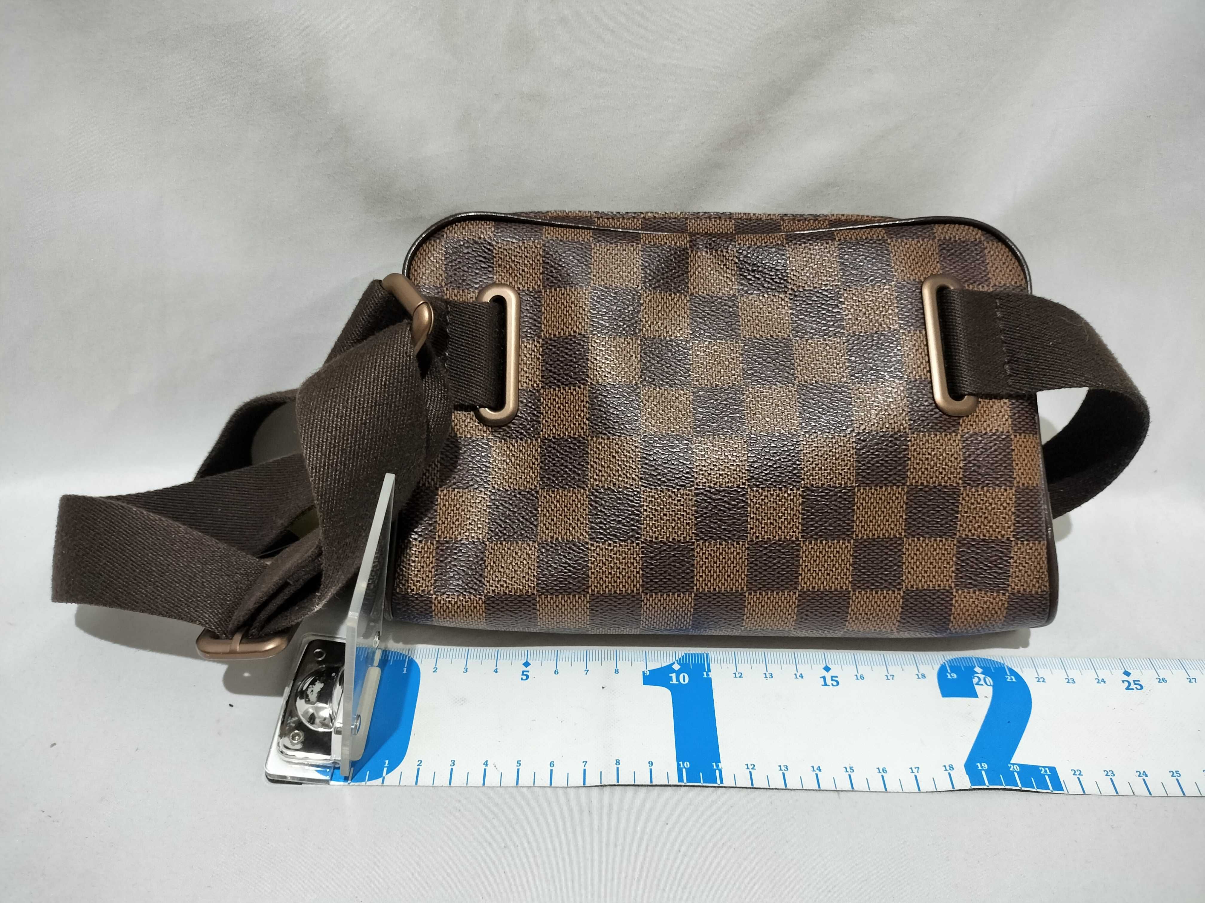 【水曜終了】(10708_0042)LOUIS VUITTON ダミエ N41101 バム・バッグ・ブルックリン ウエストバッグ
