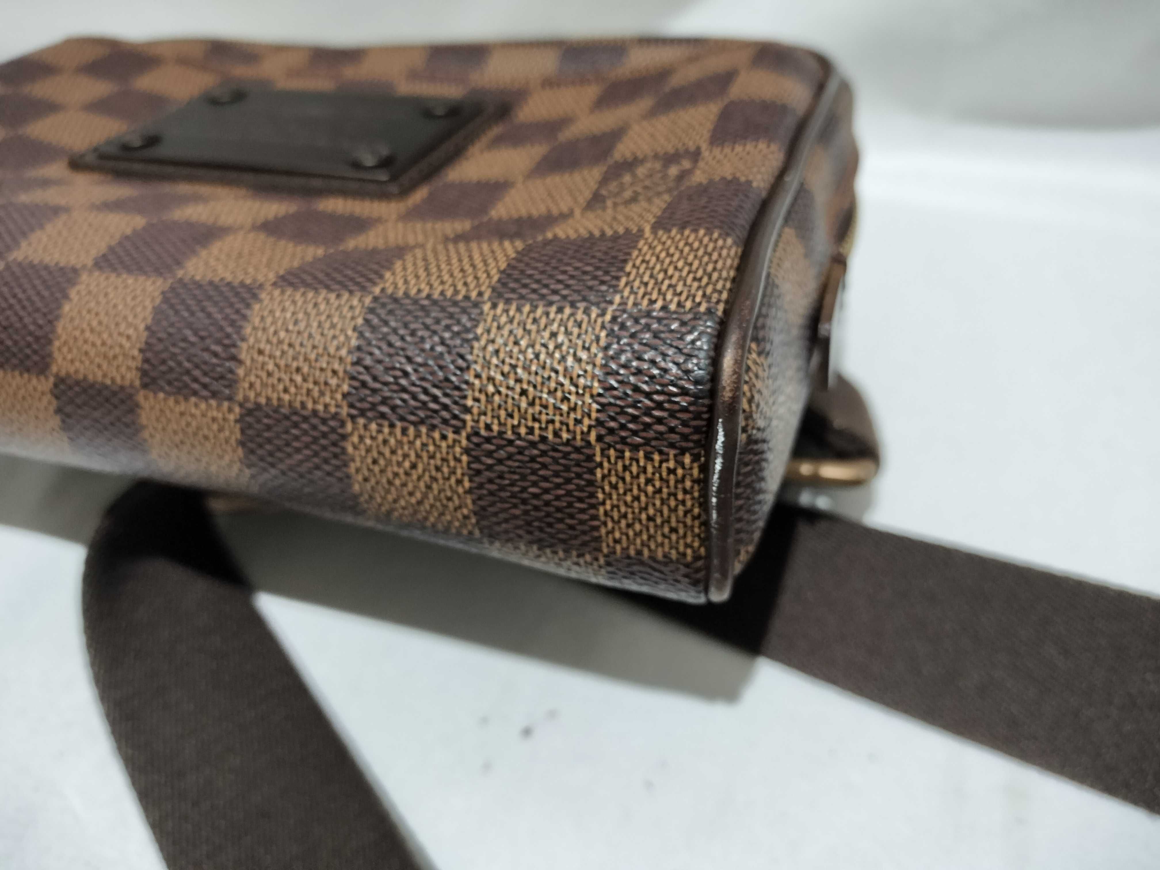 【水曜終了】(10708_0042)LOUIS VUITTON ダミエ N41101 バム・バッグ・ブルックリン ウエストバッグ