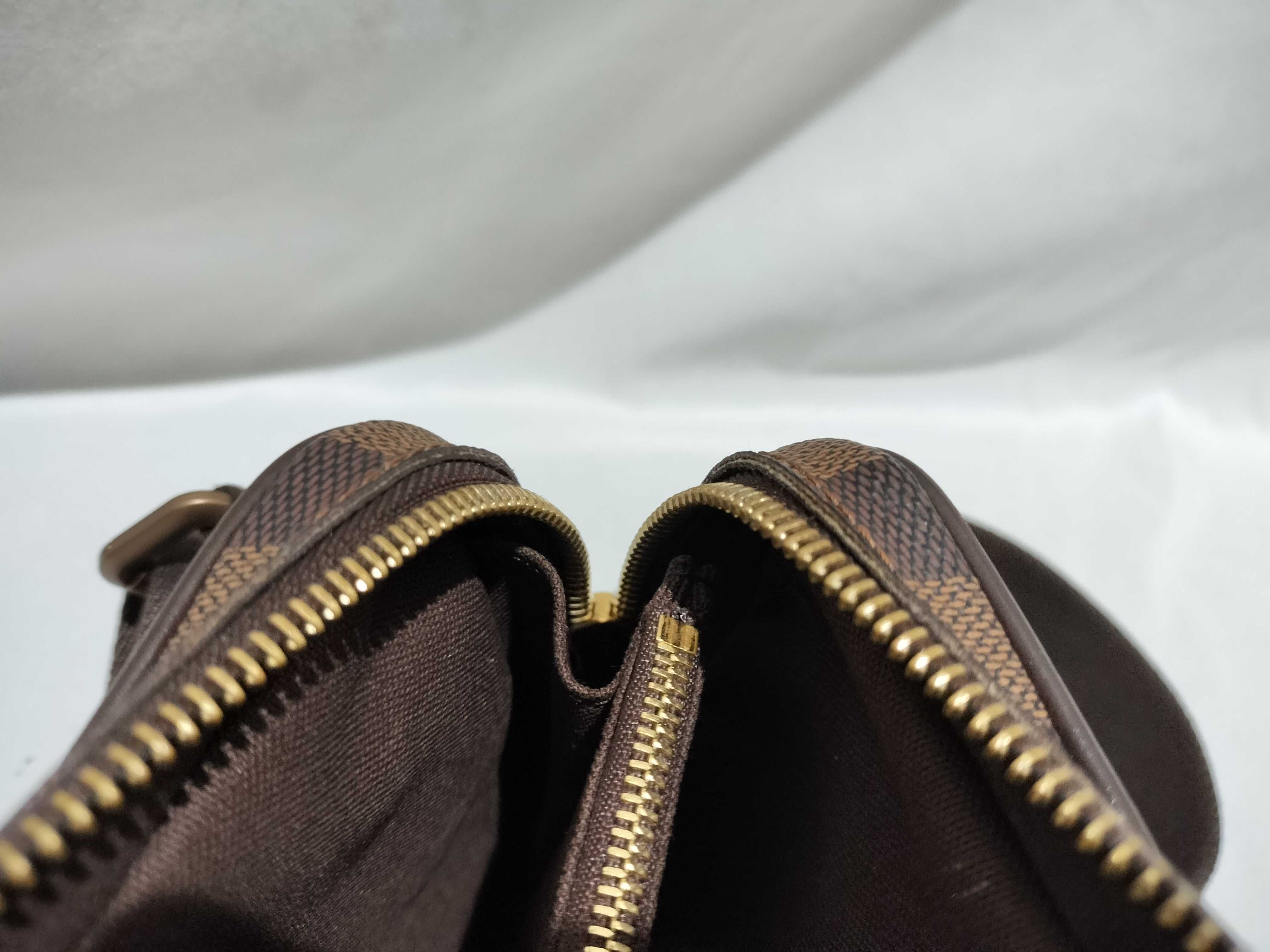 【水曜終了】(10708_0042)LOUIS VUITTON ダミエ N41101 バム・バッグ・ブルックリン ウエストバッグ