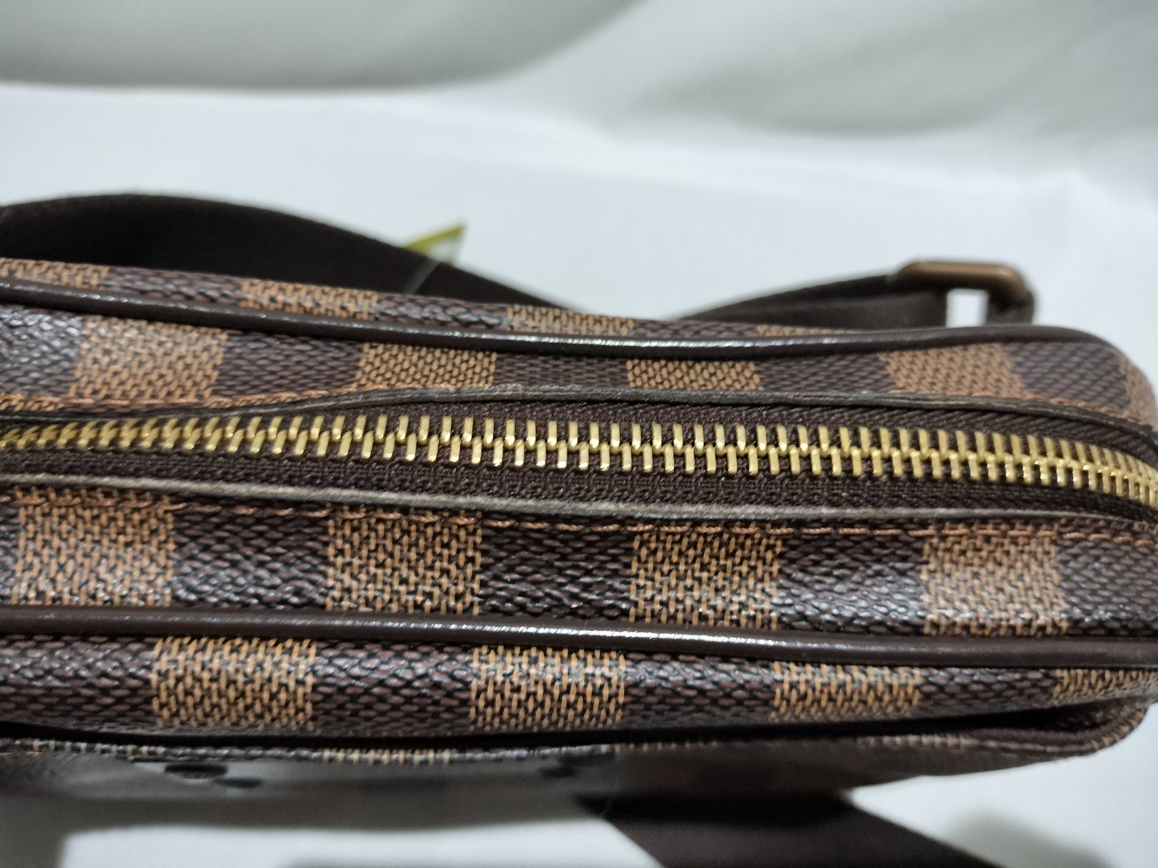 【水曜終了】(10708_0042)LOUIS VUITTON ダミエ N41101 バム・バッグ・ブルックリン ウエストバッグ