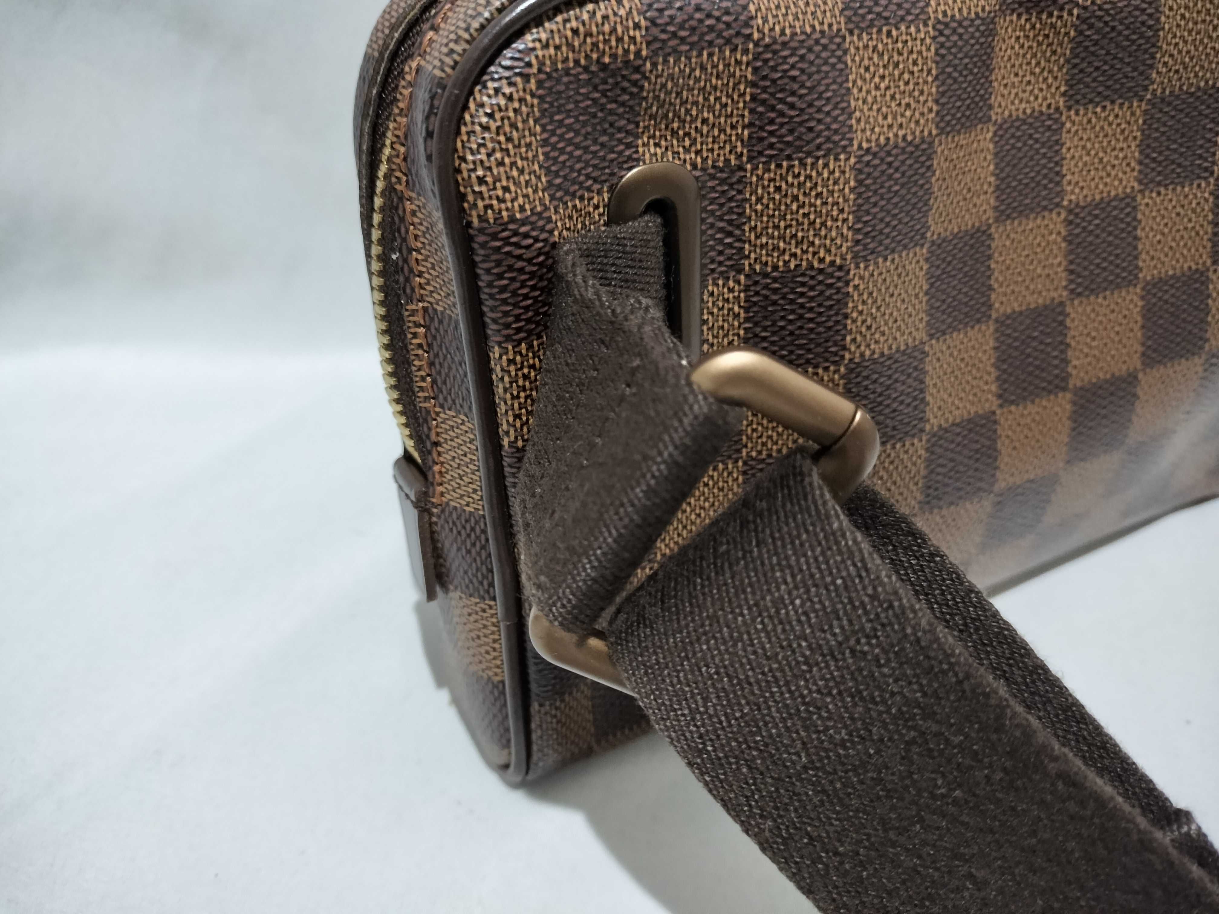 【水曜終了】(10708_0042)LOUIS VUITTON ダミエ N41101 バム・バッグ・ブルックリン ウエストバッグ