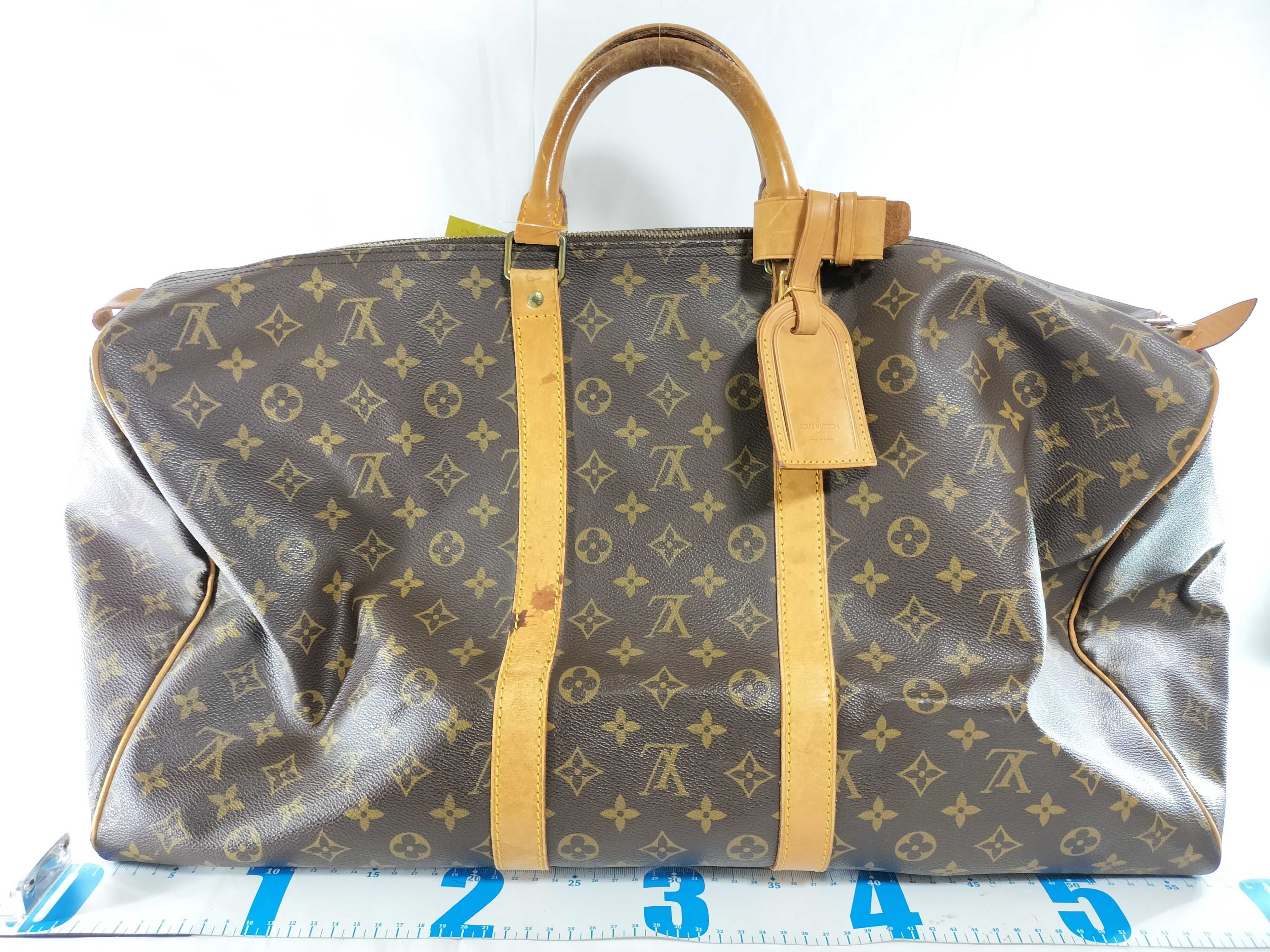 【水曜終了】(10708_0043)LOUIS VUITTON モノグラム キーポル 55 ボストンバッグ