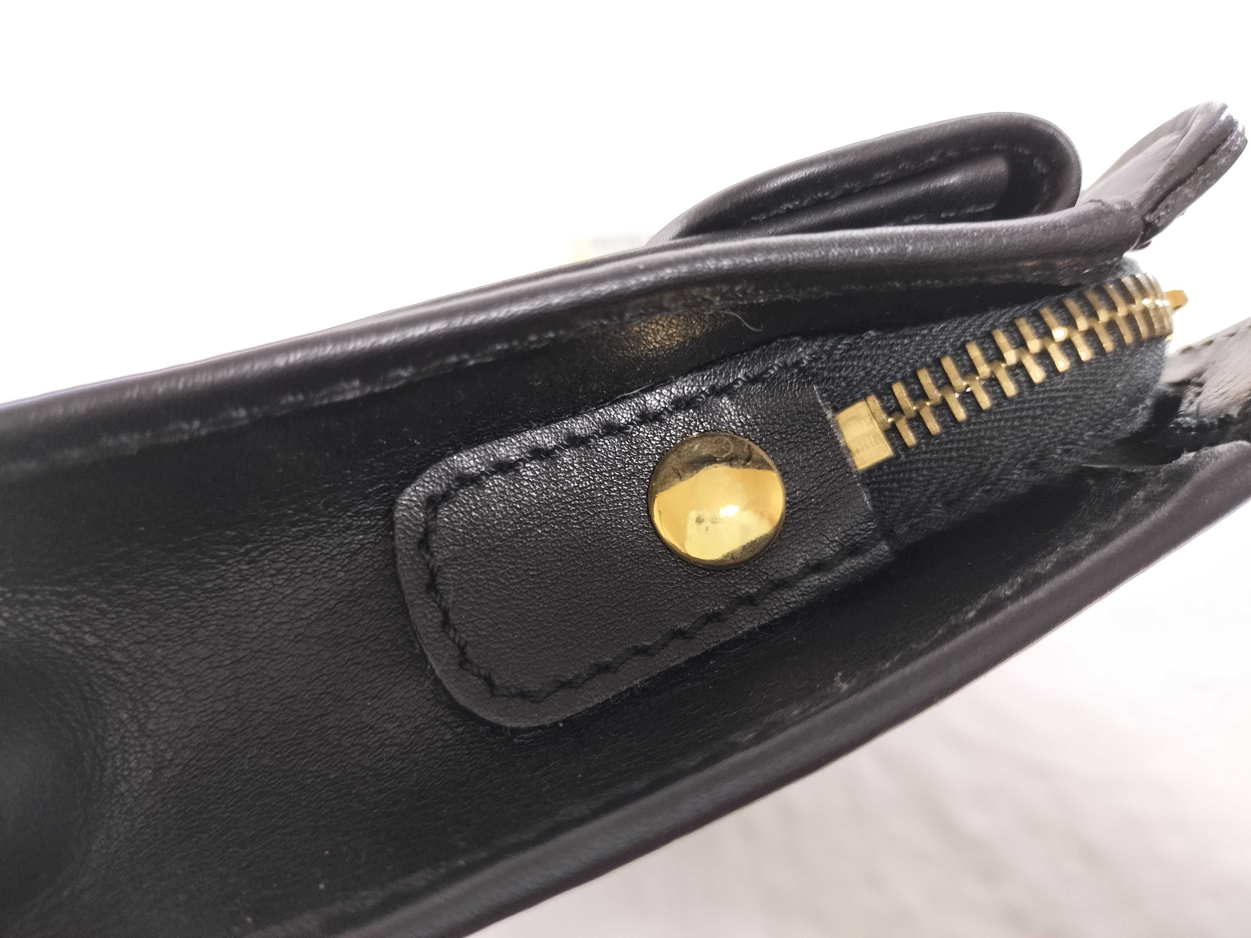 【水曜終了】(10698_0114)CELINE レザー セカンドバッグ セカンドバッグ