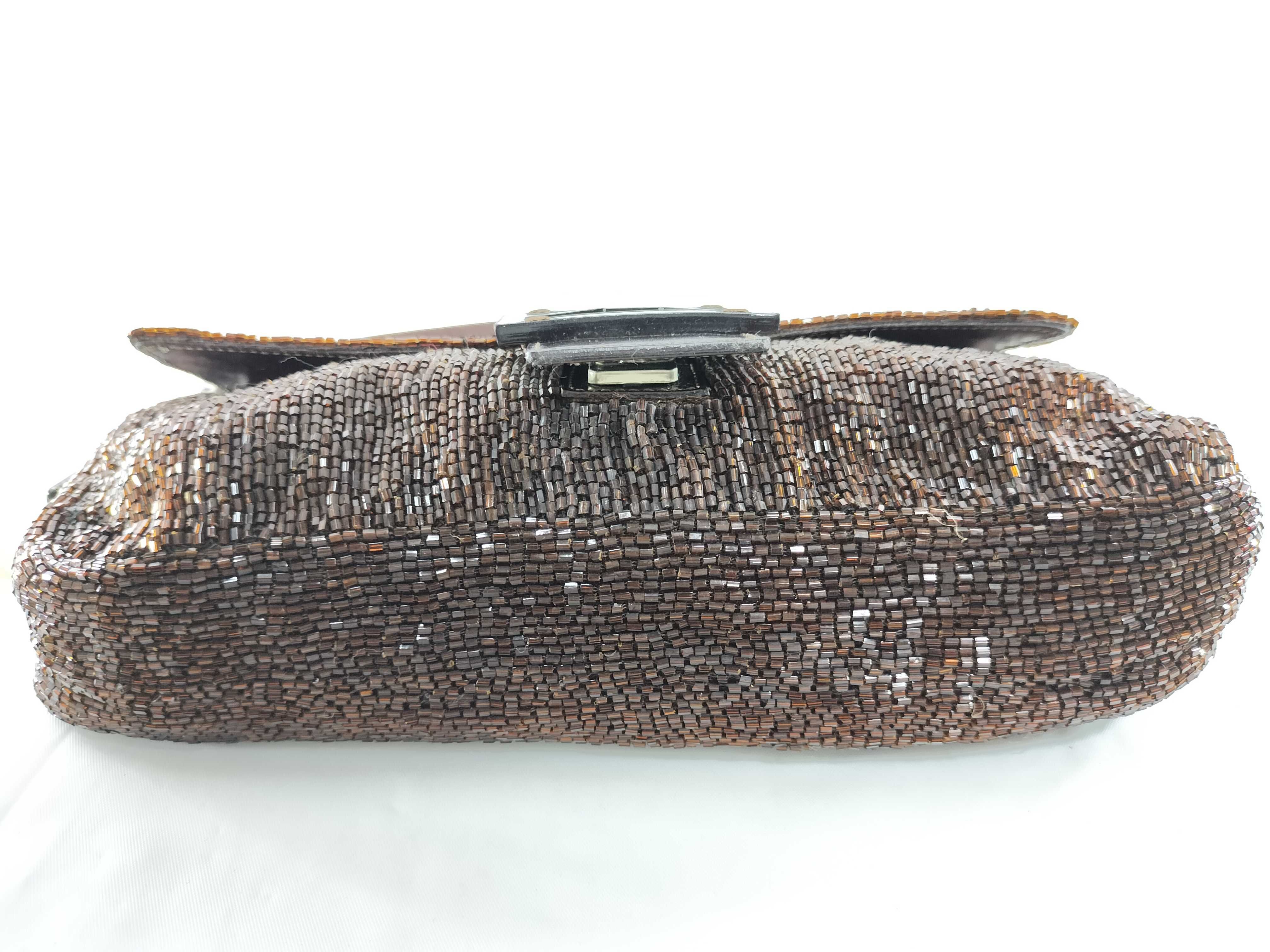 【水曜終了】(10709_0125)FENDI マンマ ビジュー ワンショルダー ショルダーバッグ