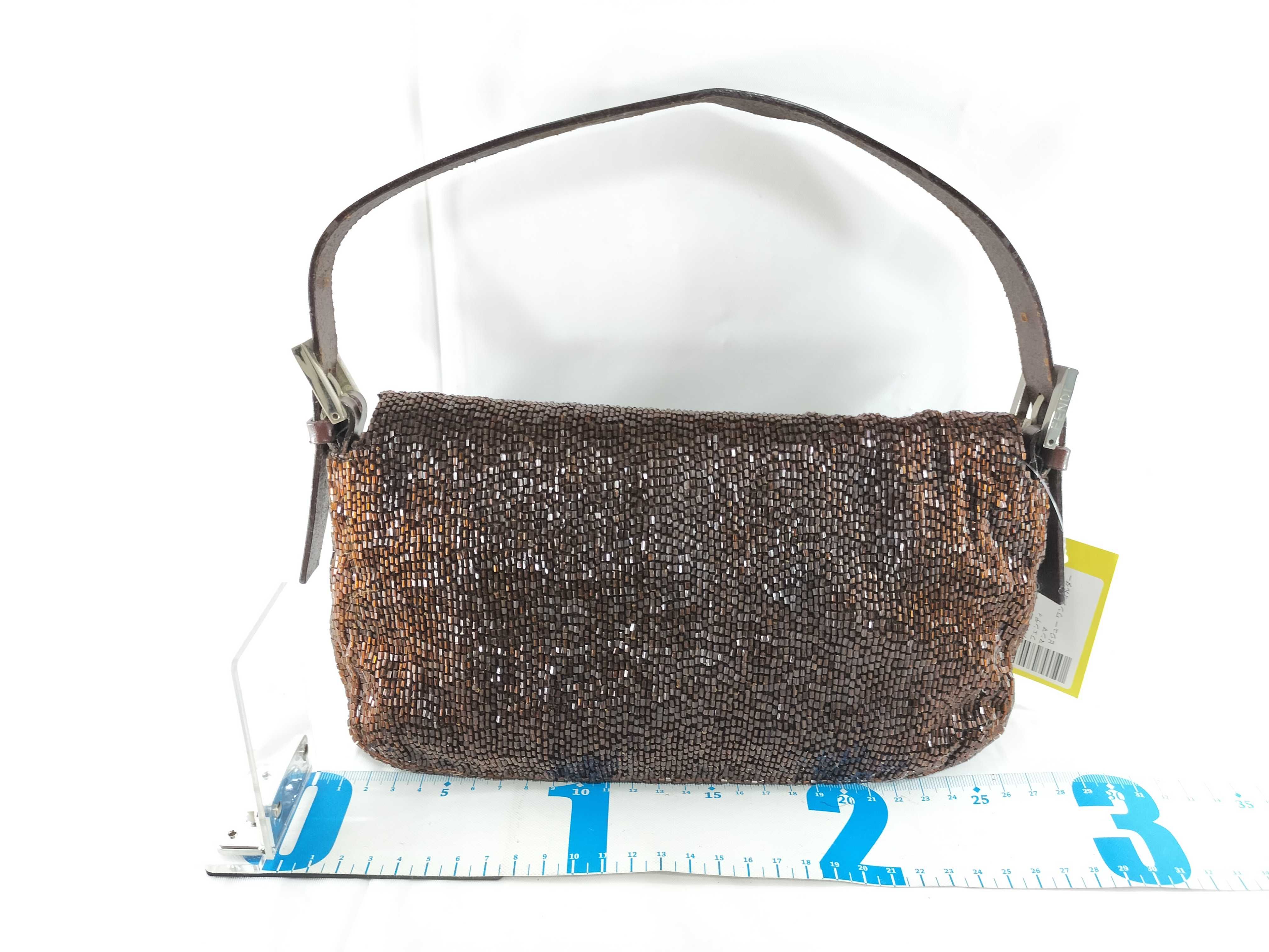 【水曜終了】(10709_0125)FENDI マンマ ビジュー ワンショルダー ショルダーバッグ