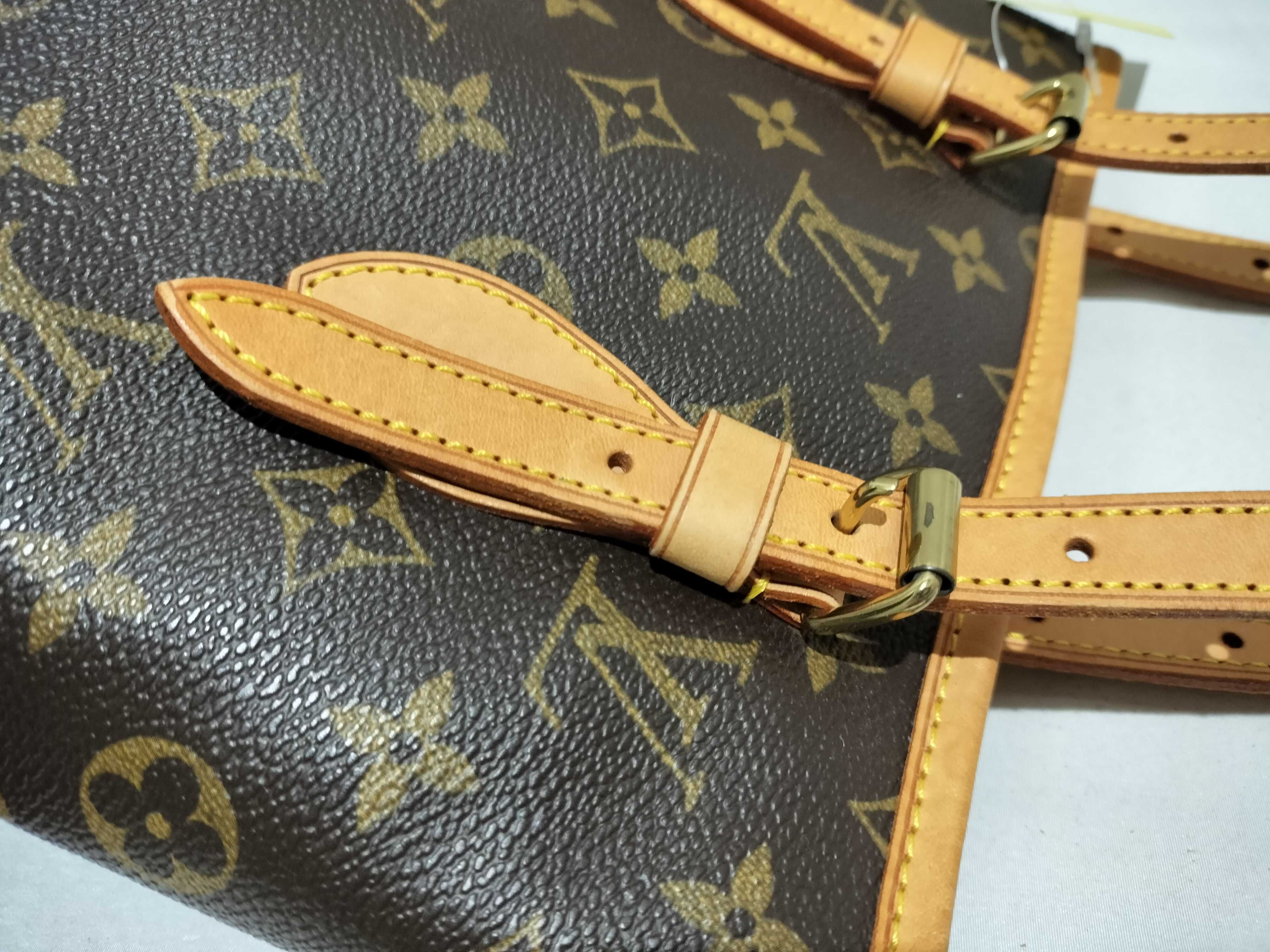 【水曜終了】(10708_0047)LOUIS VUITTON モノグラム M42238 プチ・バケット ポーチ付き トートバッグ