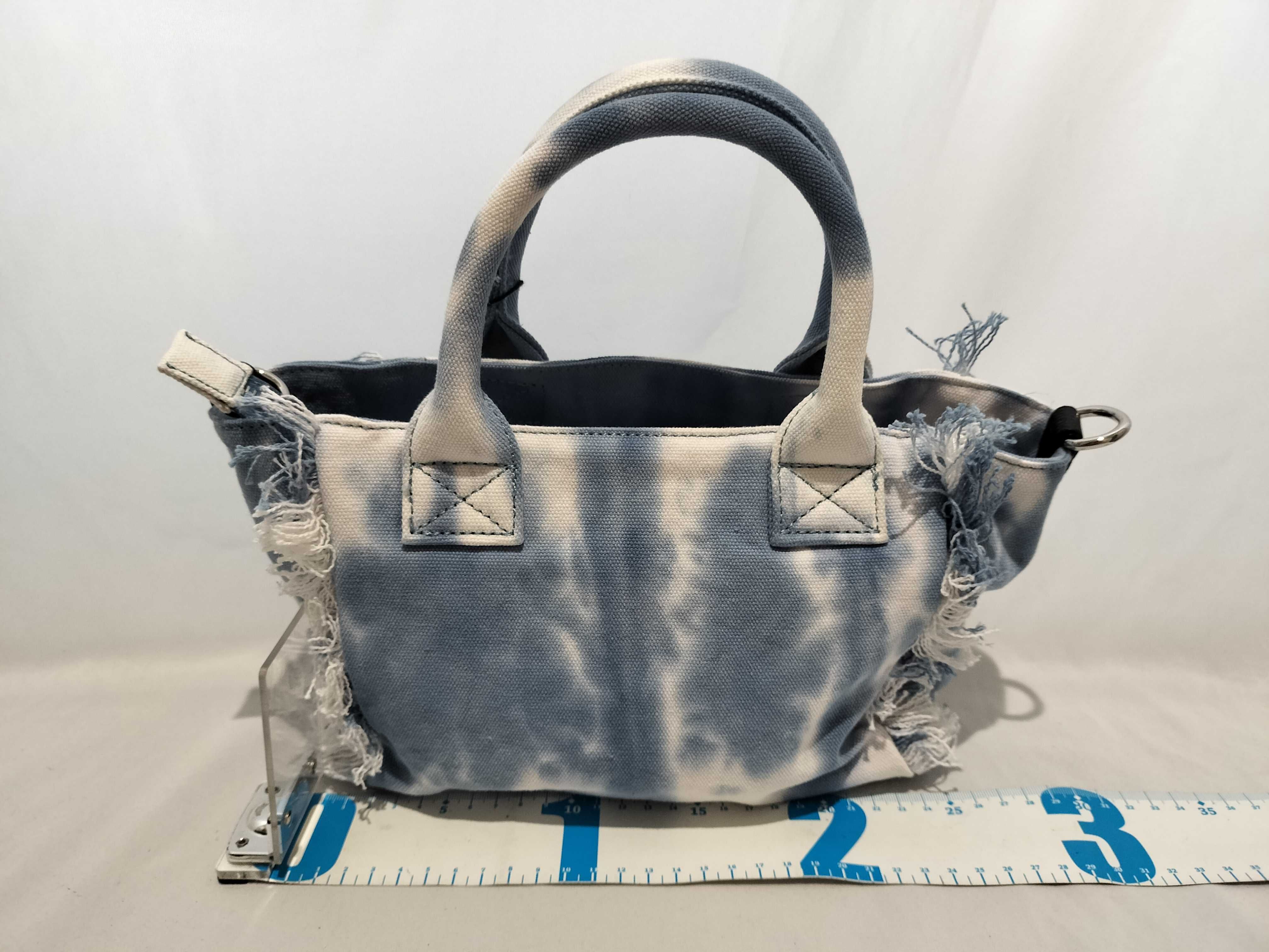 【水曜終了】(10698_0090)ARMANI AX キャンバス バッグ 未使用 ハンドバッグ