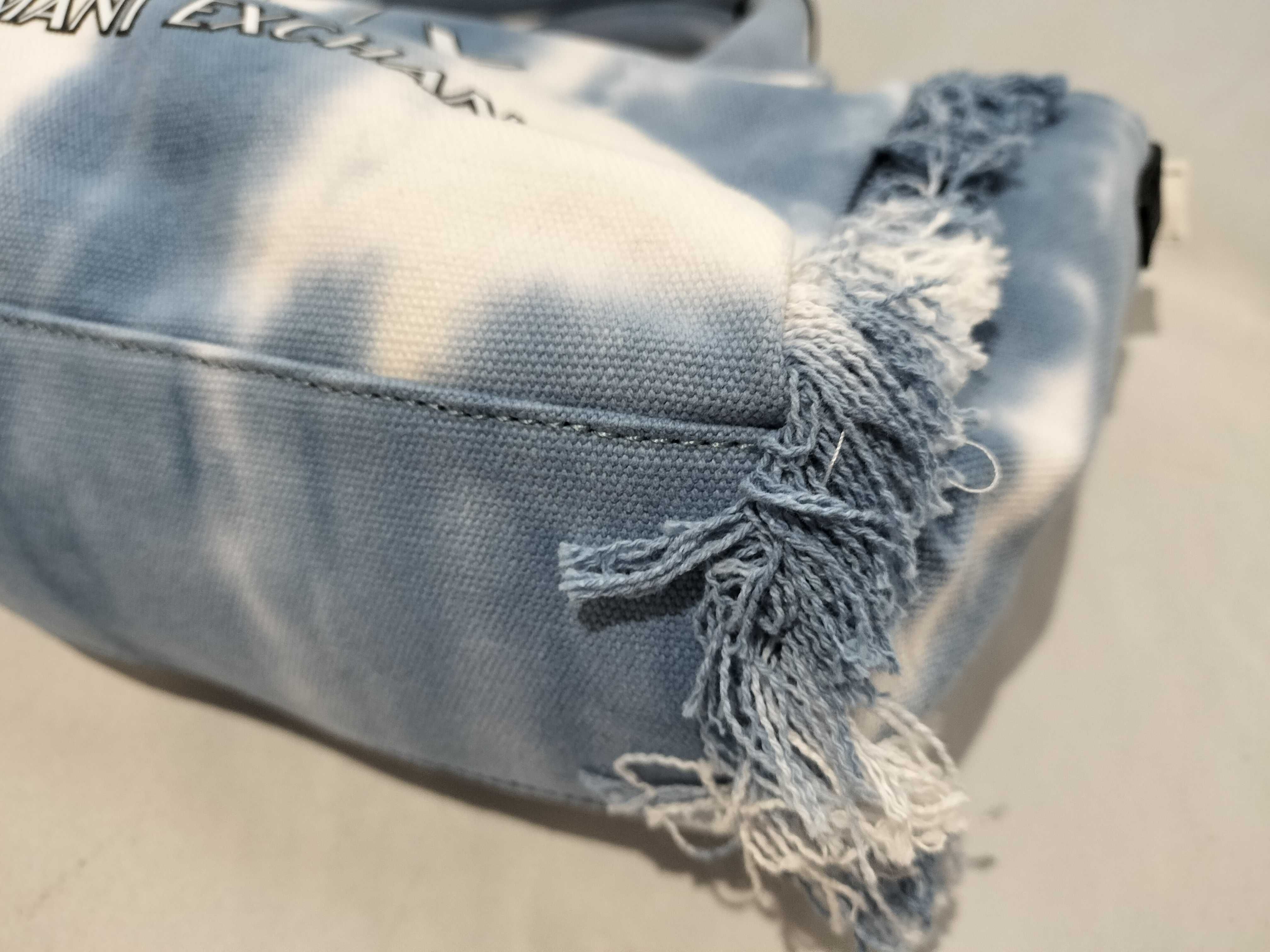 【水曜終了】(10698_0090)ARMANI AX キャンバス バッグ 未使用 ハンドバッグ