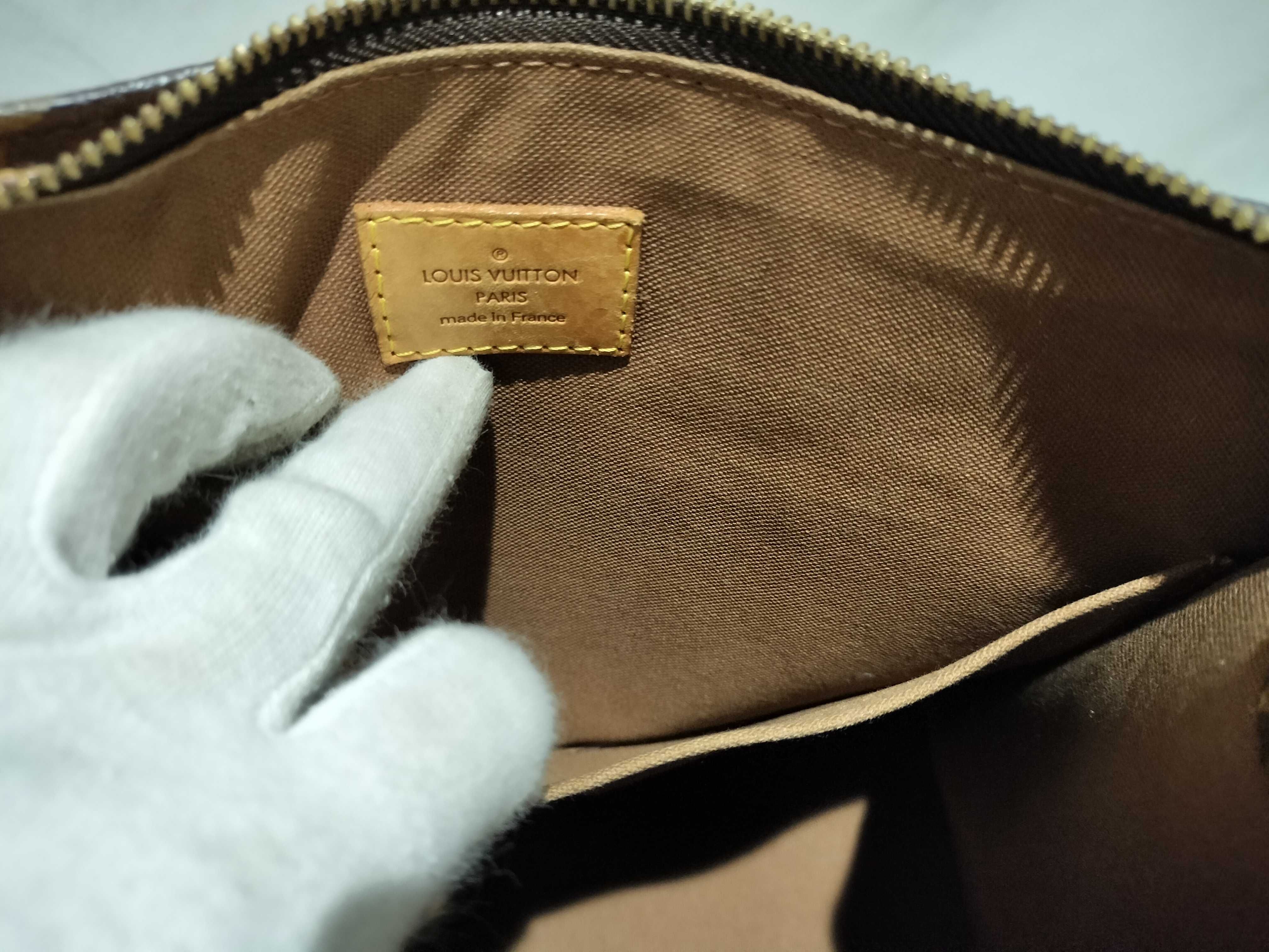 【水曜終了】(10708_0150)LOUIS VUITTON モノグラム M40007 ポパンクール・オ ショルダーバッグ