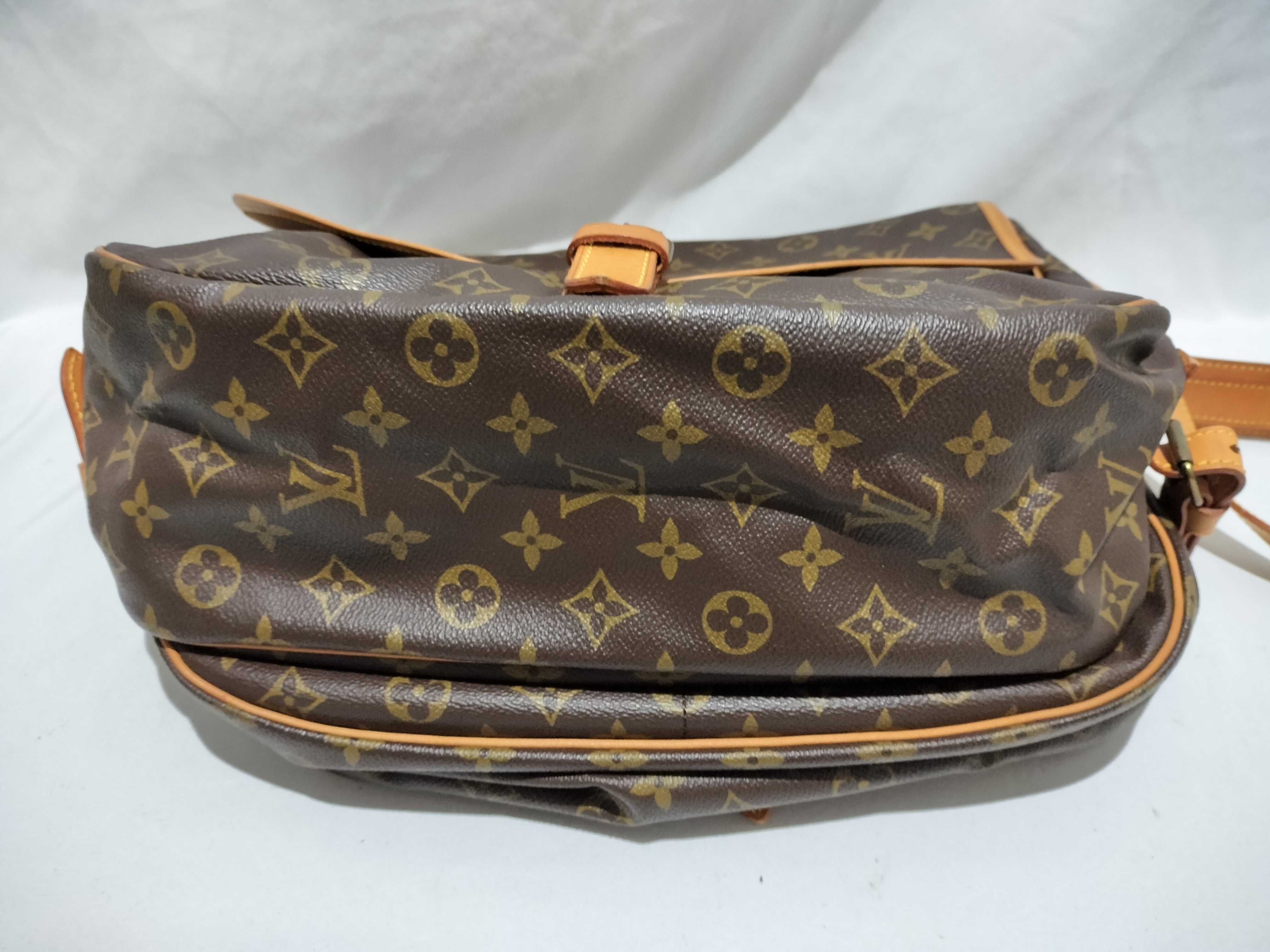 【水曜終了】(10708_0051)LOUIS VUITTON モノグラム M42254 ソミュール35 ショルダーバッグ