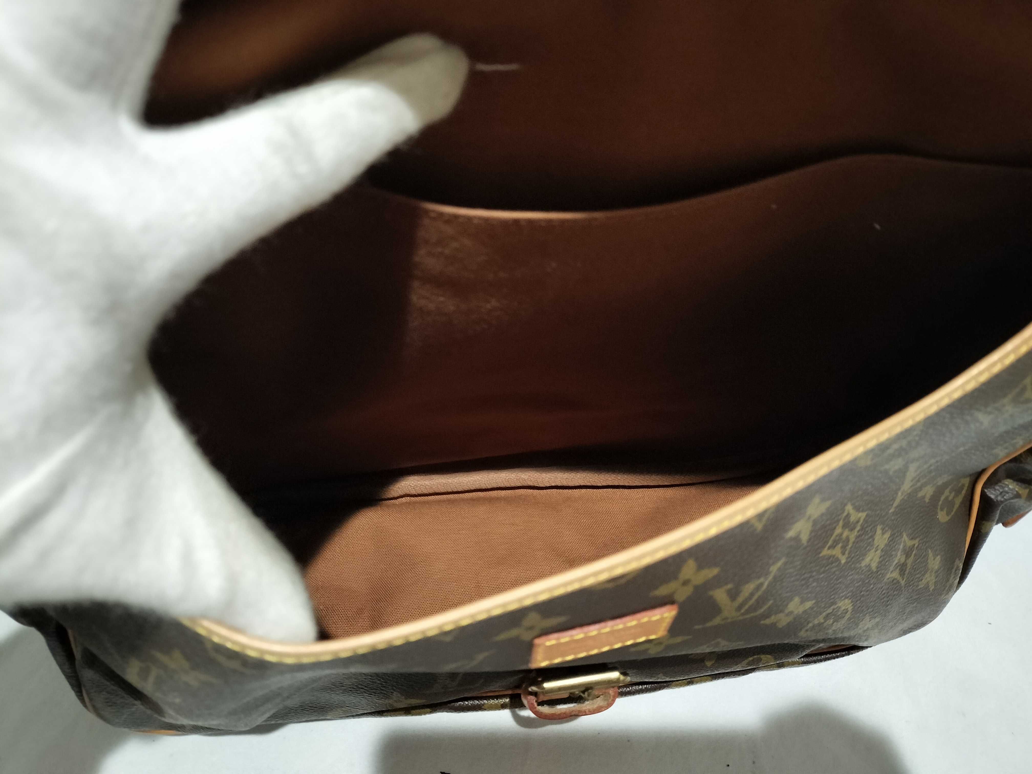 【水曜終了】(10708_0051)LOUIS VUITTON モノグラム M42254 ソミュール35 ショルダーバッグ