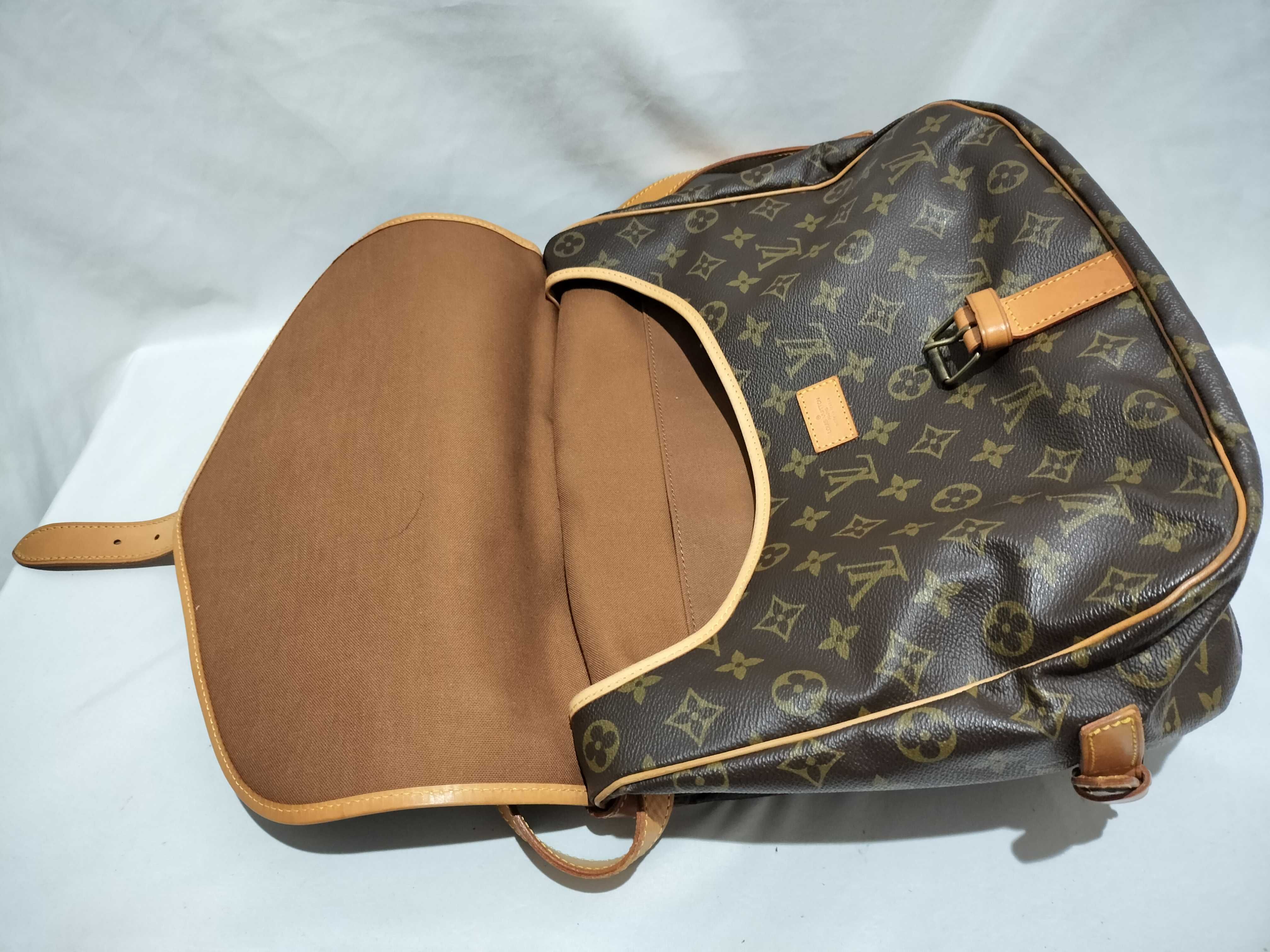 【水曜終了】(10708_0051)LOUIS VUITTON モノグラム M42254 ソミュール35 ショルダーバッグ